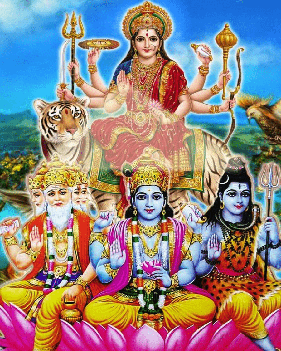901x1125 Durga Women of Bengal