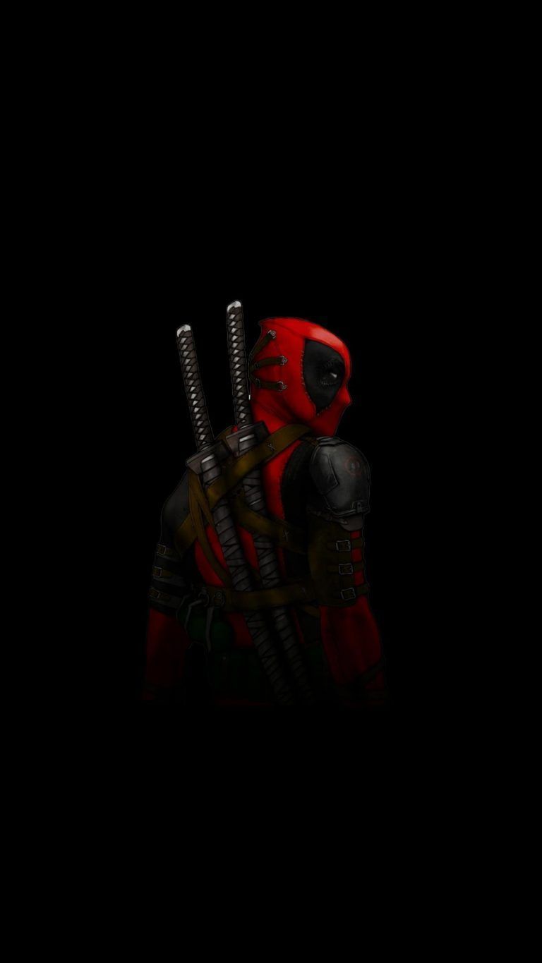 768x1365 DeadPool AMOLED iPhone Wallpaper Wallpaper : iPhone Wallpaper. Superhero wallpaper, Deadpool HD wallpaper, Deadpool wallpaper iphone