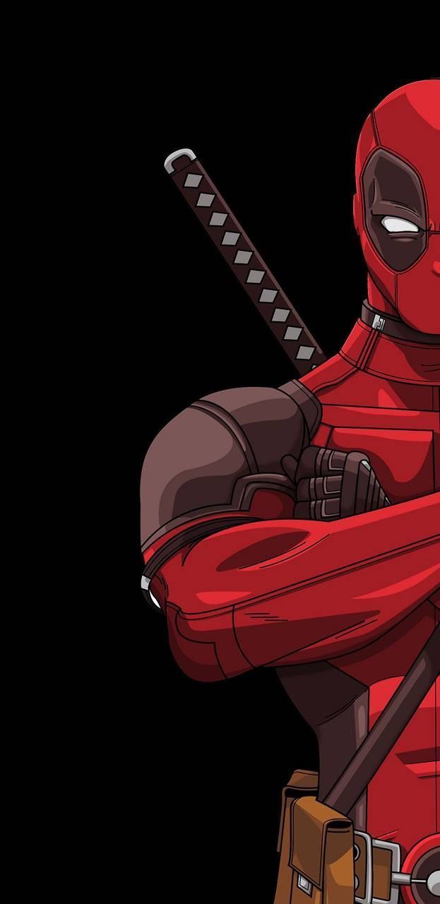 623x1280 Download Deadpool 2 Amoled wallpaper by SteamCraftOnYouTube now. Browse m. Fondo de pantalla deadpool, Arte de deadpool, Deadpool caricatura