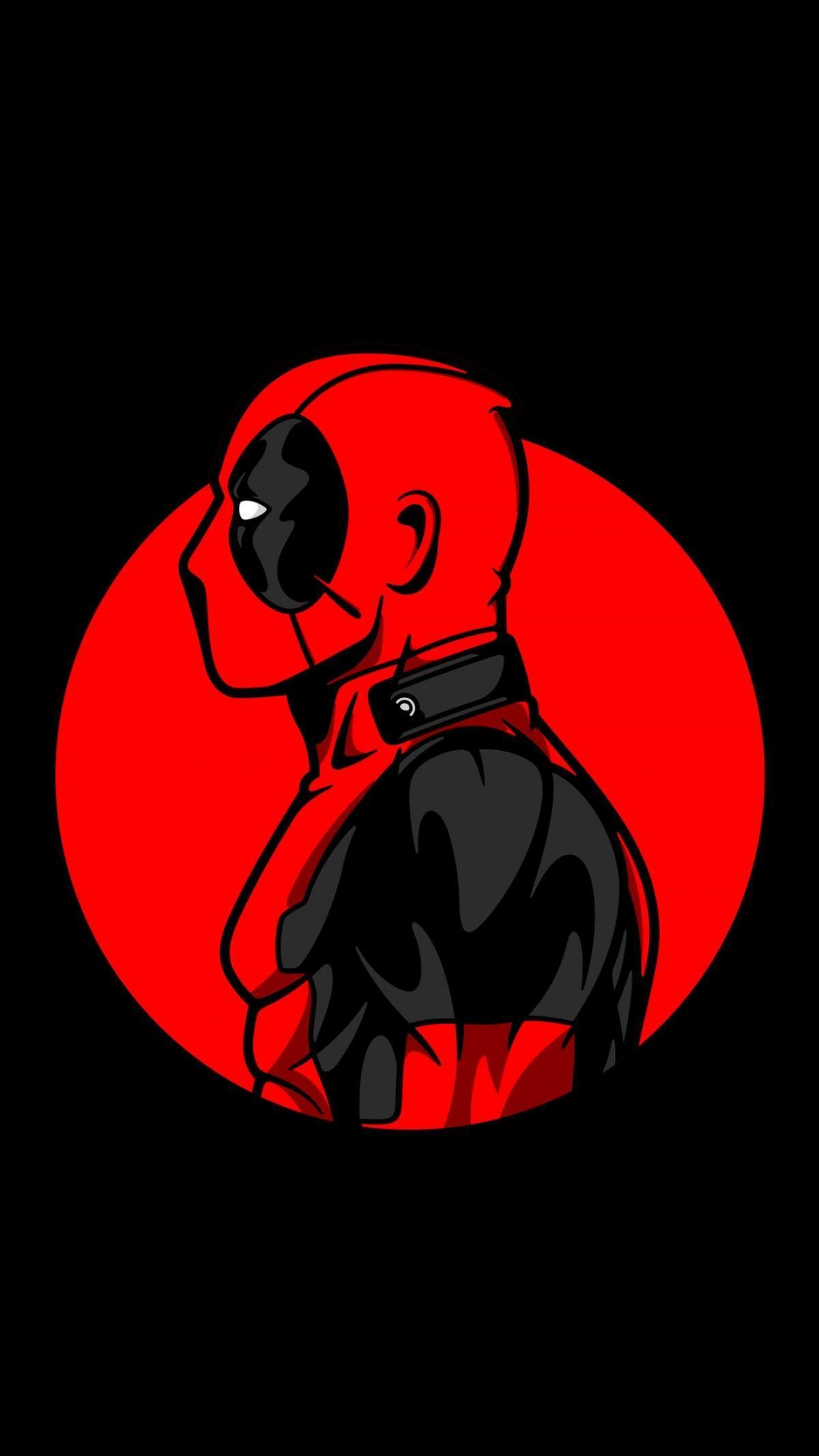 1200x2133 Deadpool Dark Amoled iPhone Wallpaper. Marvel superhelden, Superhelden, Marvel