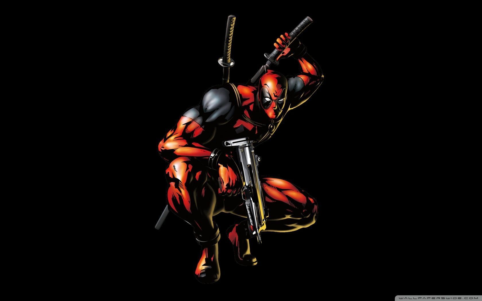 1680x1050 Deadpool Cartoon Ultra HD Desktop Background Wallpaper for 4K UHD TV : Tablet