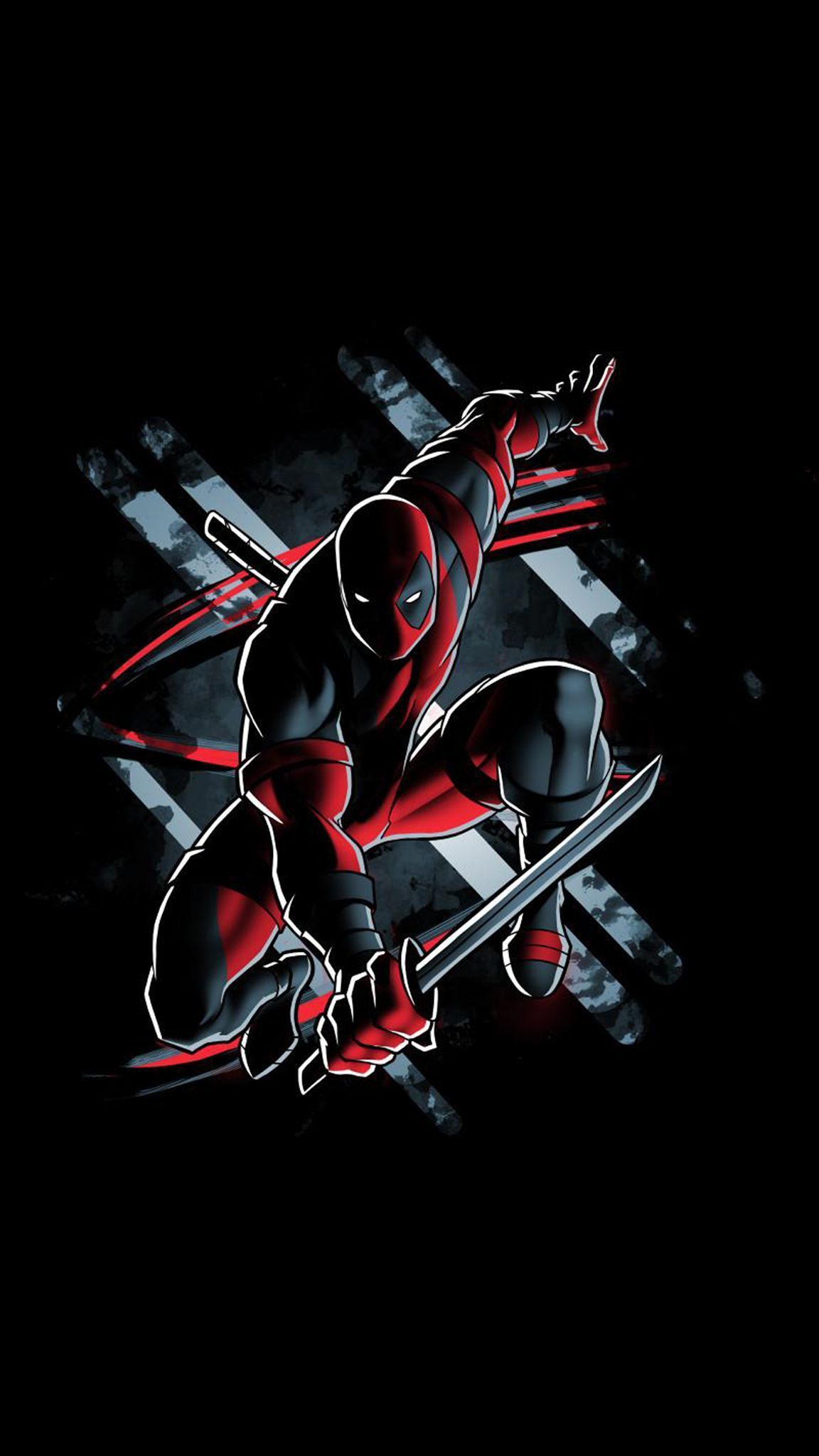 1152x2048 Black Amoled Wallpaper HD