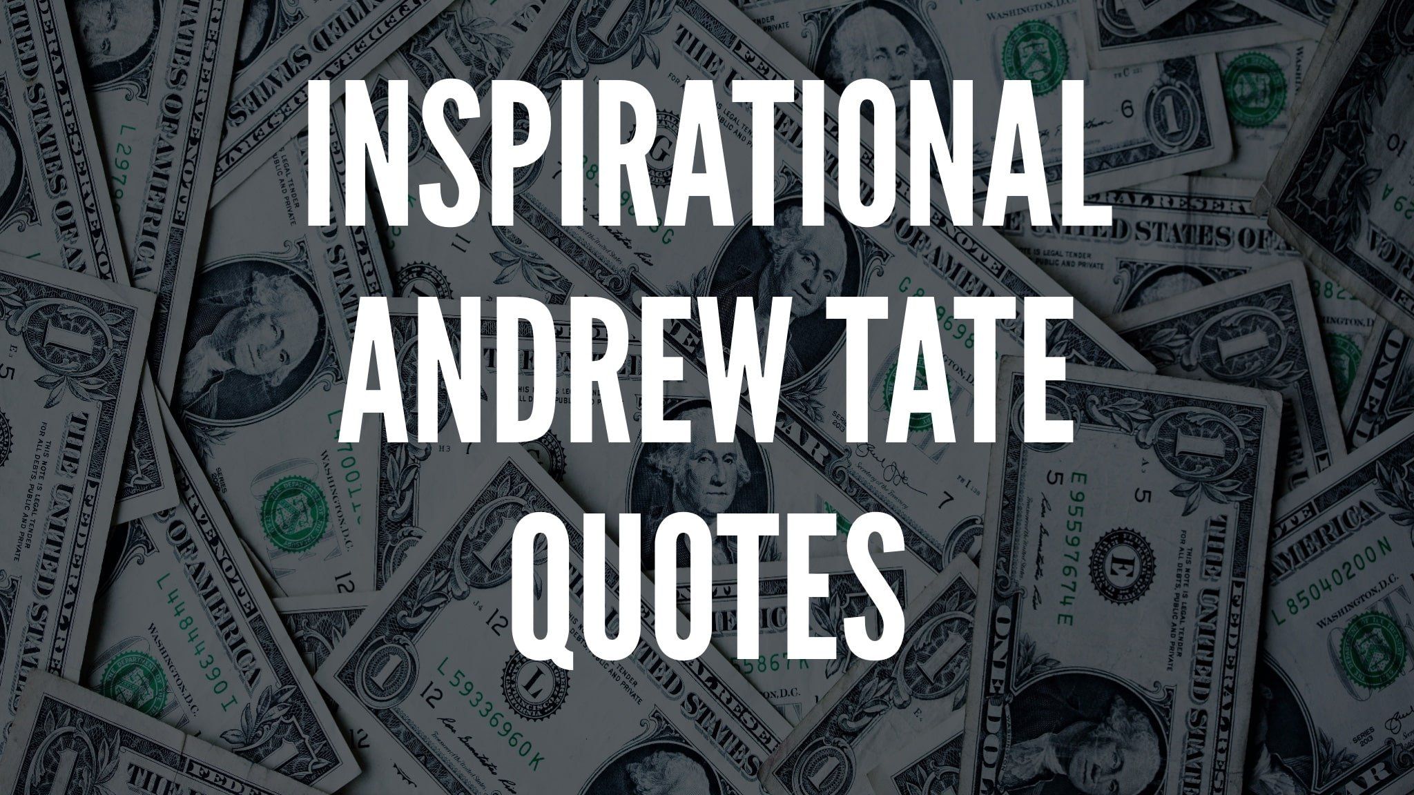 Andrew Tate Quotes Wallpapers - Top Free Andrew Tate Quotes Backgrounds
