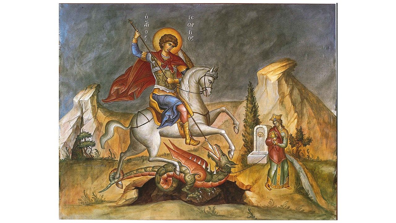 1280x720 Saint George Orthodox Icon Saint George of Lydda Cappadocian