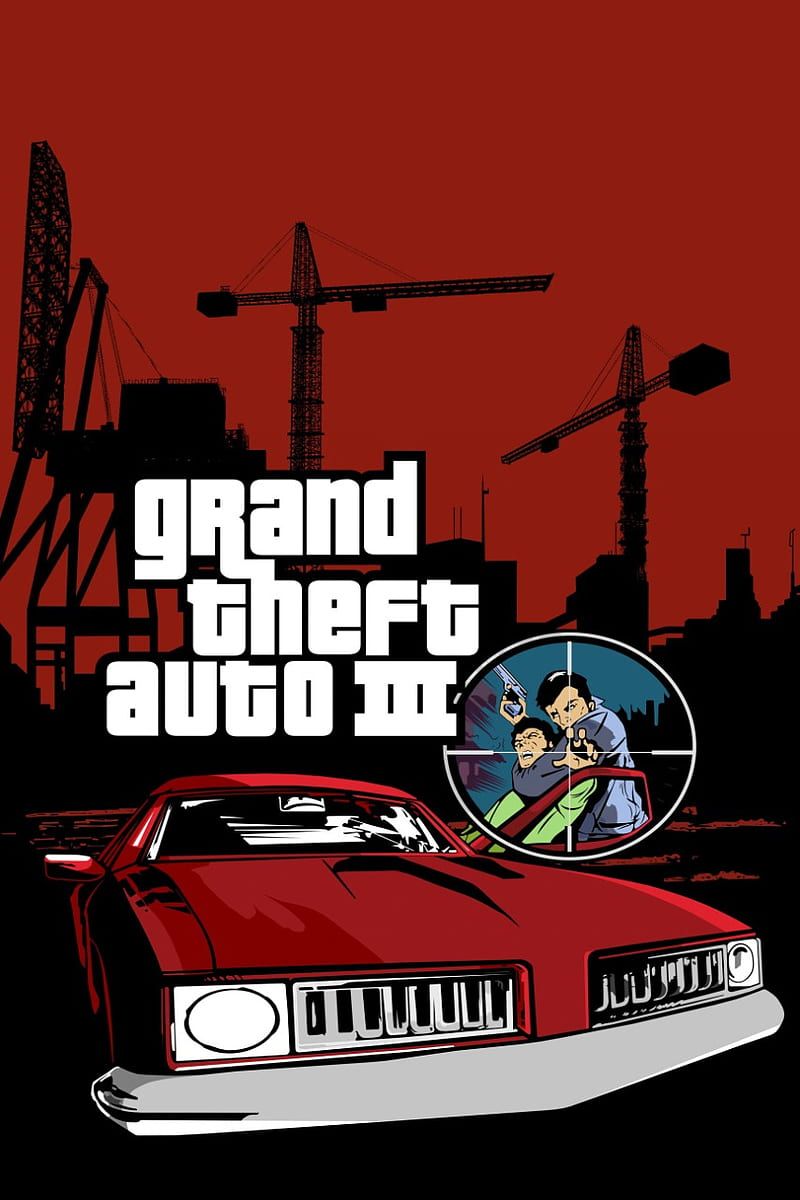 800x1200 GTA III, claude, claude speed, grand, grand theft auto, gta juegos, playstation HD phone wallpaper
