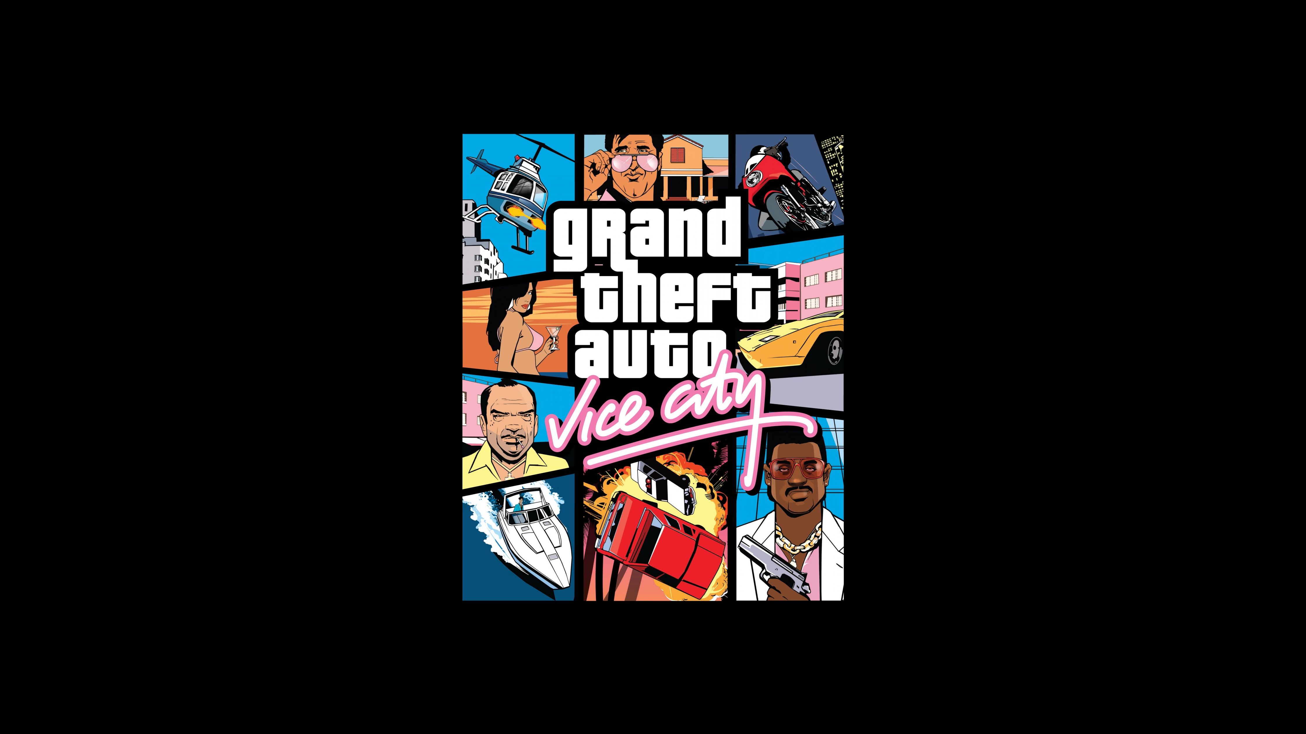4480x2520 Grand Theft Auto: Vice City Wallpaper 4K, GTA Vice City
