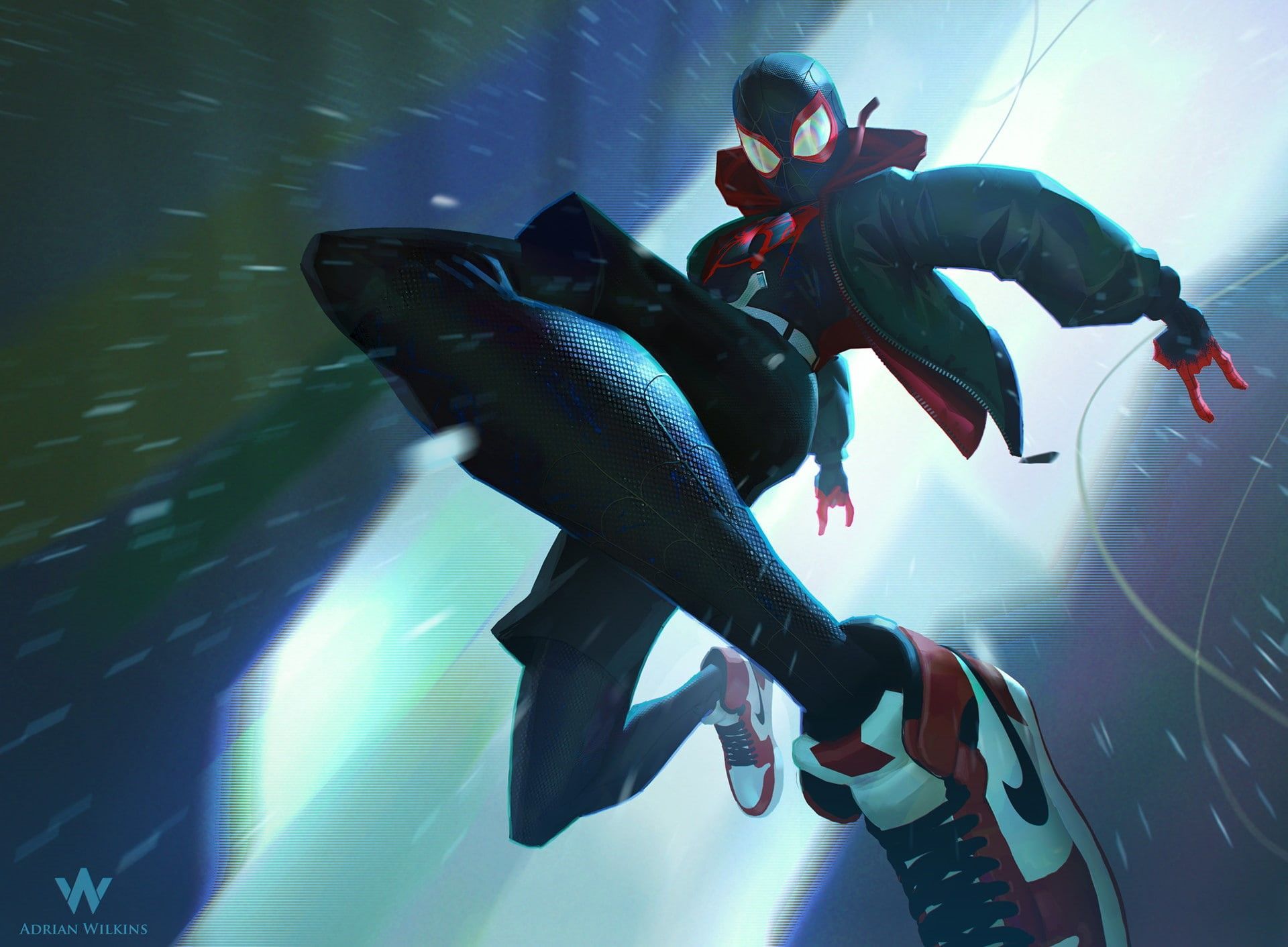 1920x1412 Wallpaper / Spider Man, Animation, 1080P, Digital, Marvel Cinematic Universe, Comic Art, MCU Free Download