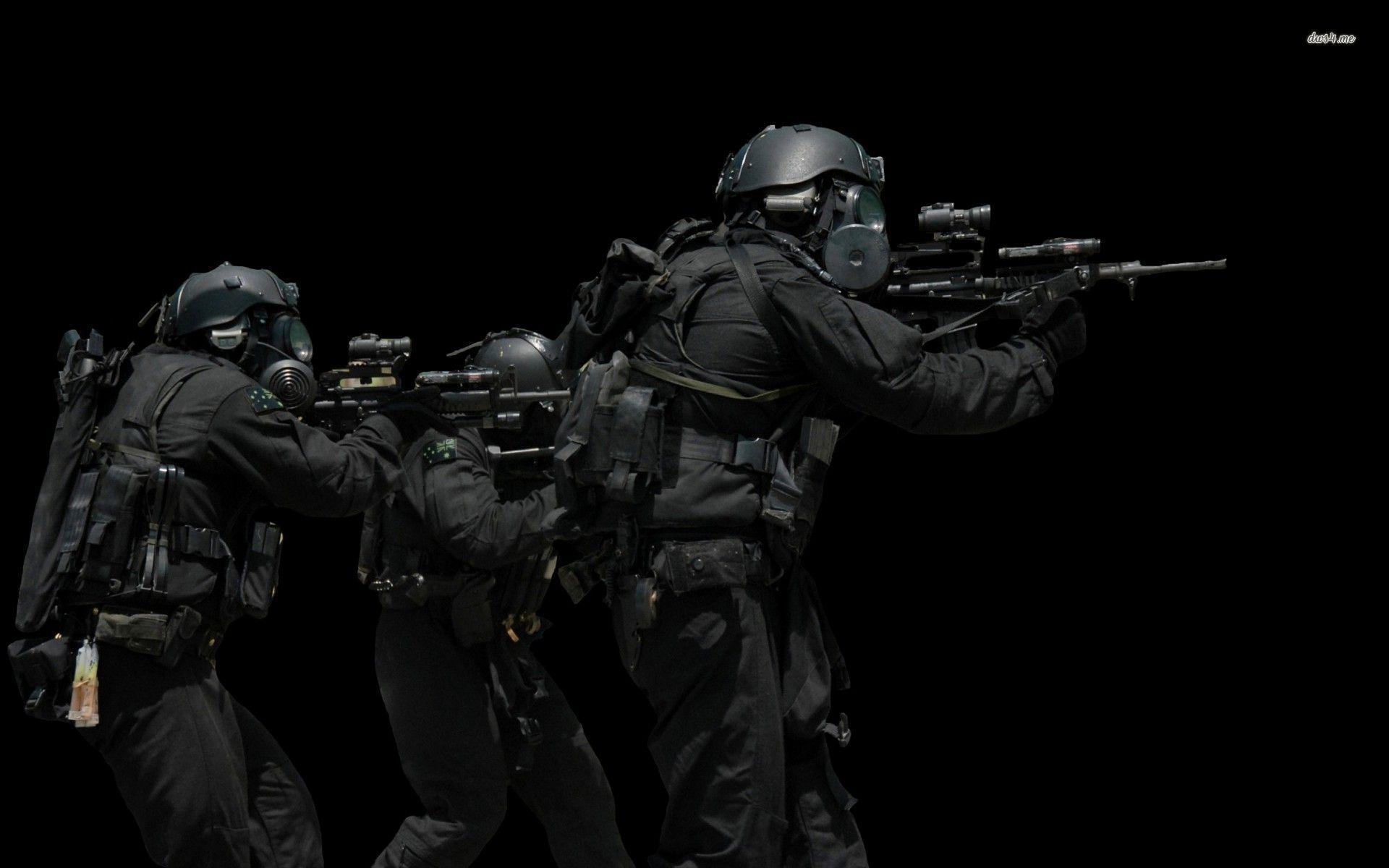 1920x1200 Cool SWAT Wallpaper