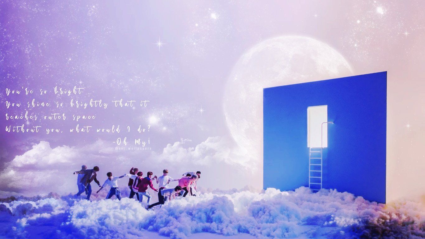 1366x768 Seventeen Wallpaper / X