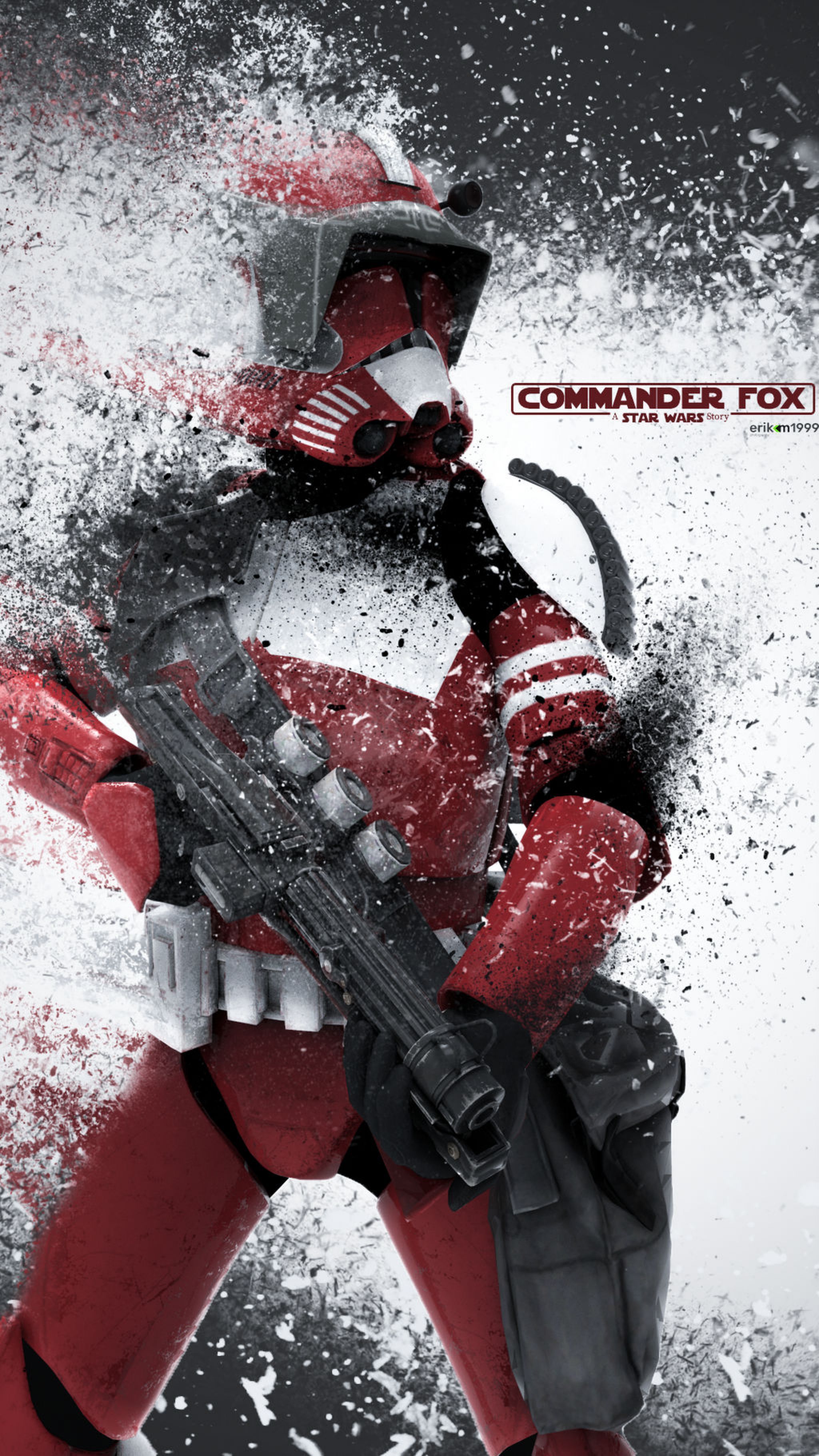 2048x3642 Commander Fox Wallpaper
