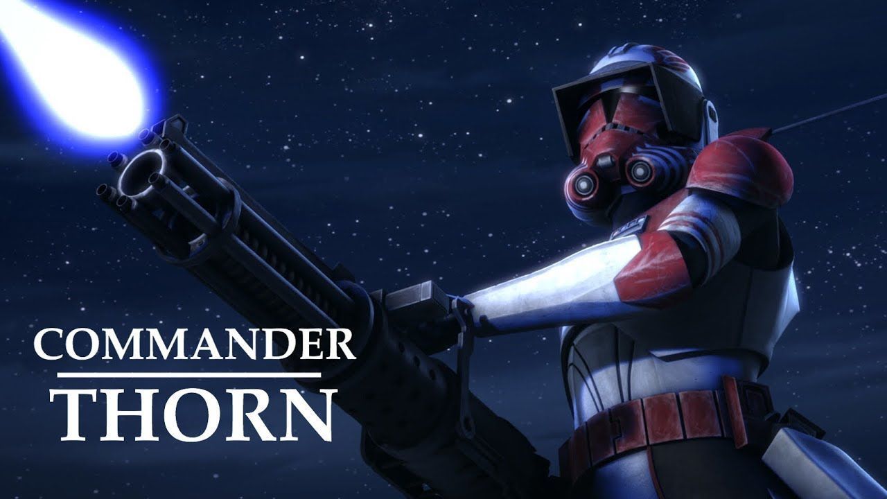 1280x720 Clone Commander Thorn ALL SCENES. Star Wars: The Clone Wars
