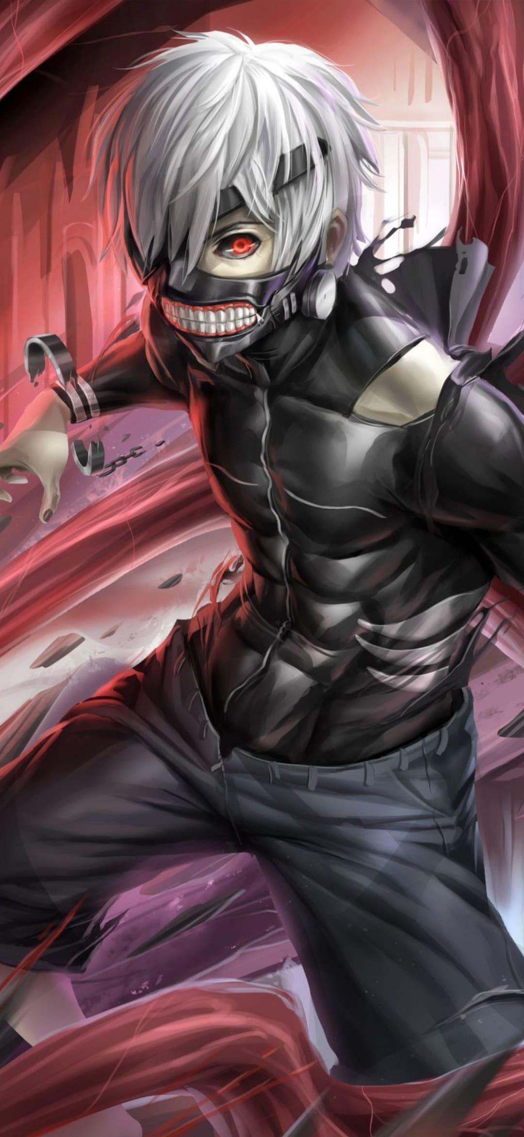 1080x2340 Mobile 4k Tokyo Ghoul Wallpaper
