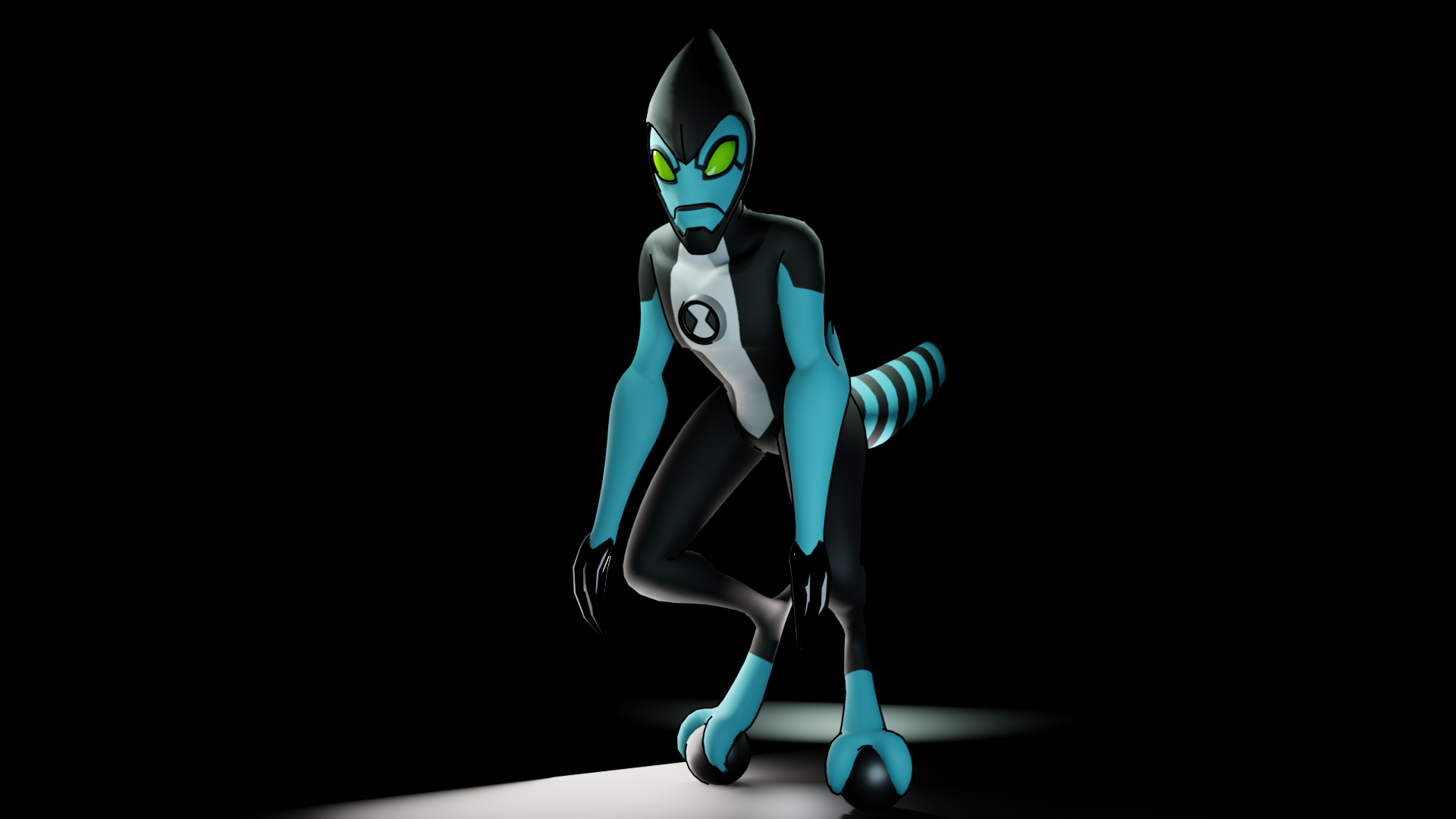1920x1080 Blend Swap. Ben 10 XLR8