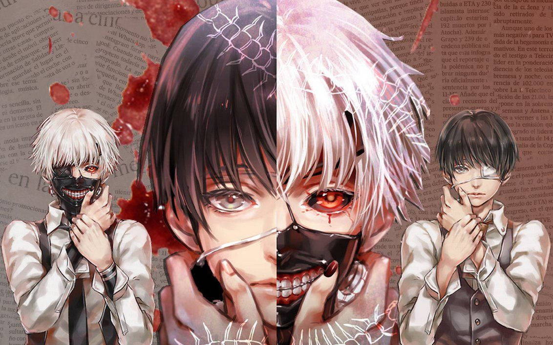 1132x706 Download Tokyo Ghoul Wallpaper