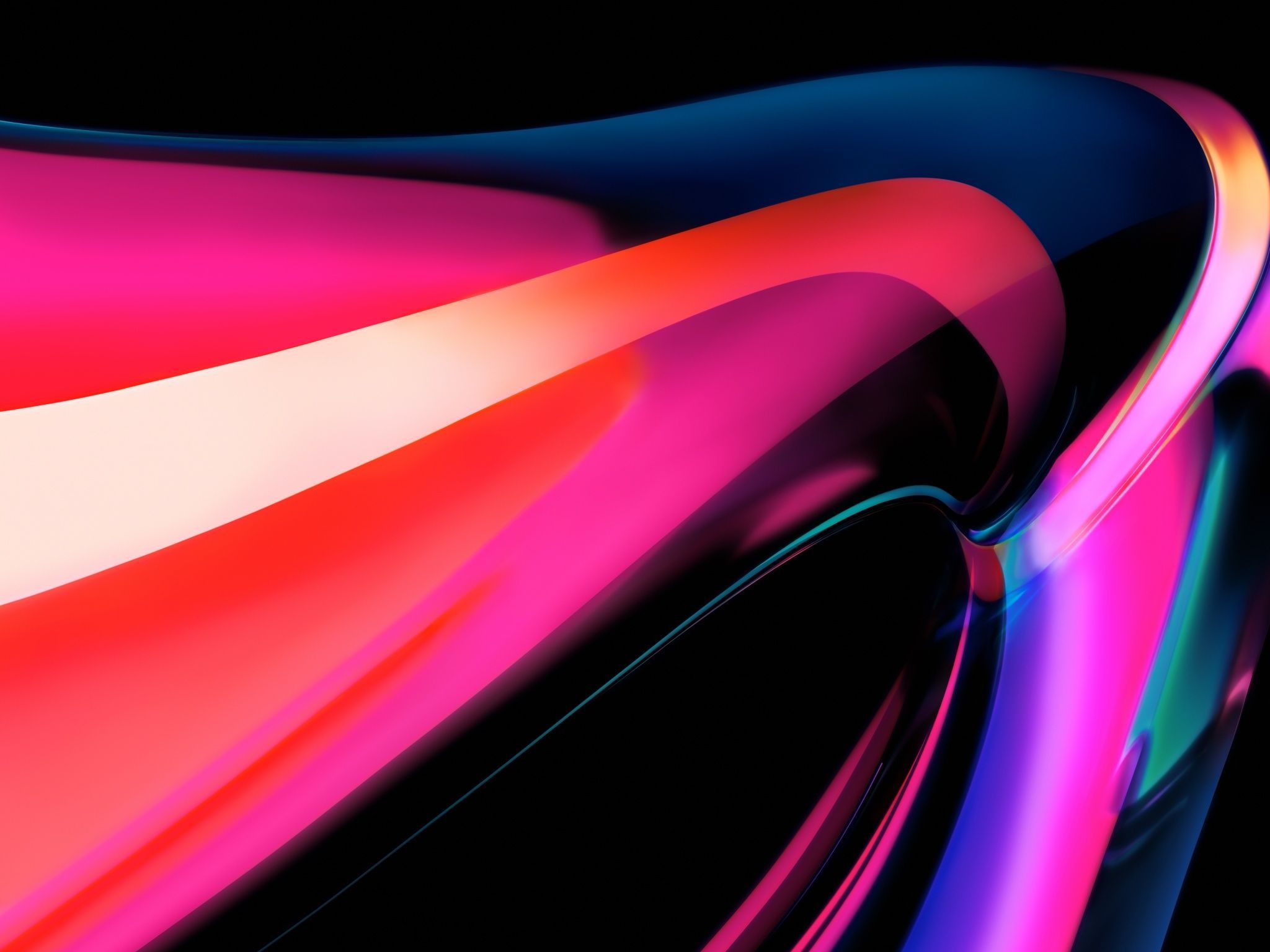 2048x1536 MacBook Pro Wallpaper 4K, 5K, Apple M Multicolor, Pink