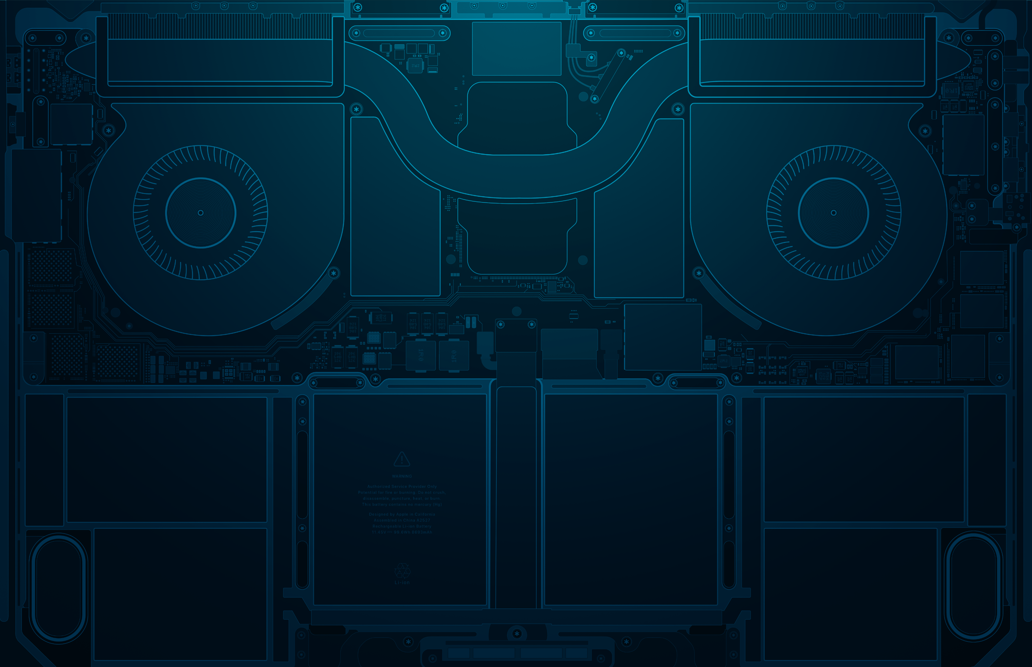3456x2235 MacBook Pro 14 & 16 Inch Schematic Wallpaper