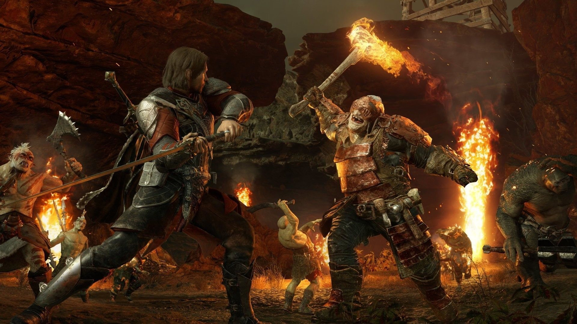 1920x1080 Wallpaper / Middle Earth: Shadow Of War, 1080P, Video Game, Talion (Middle Earth) Free Download