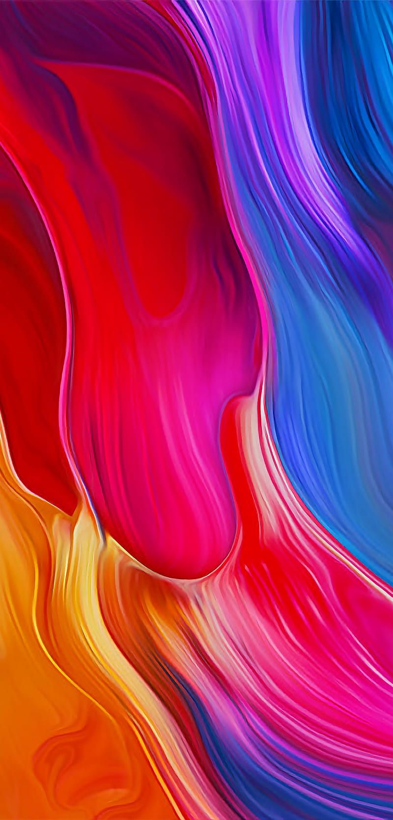 800x1666 Abstract, colorful, mi note stock, xiaomi mi mix, HD phone wallpaper