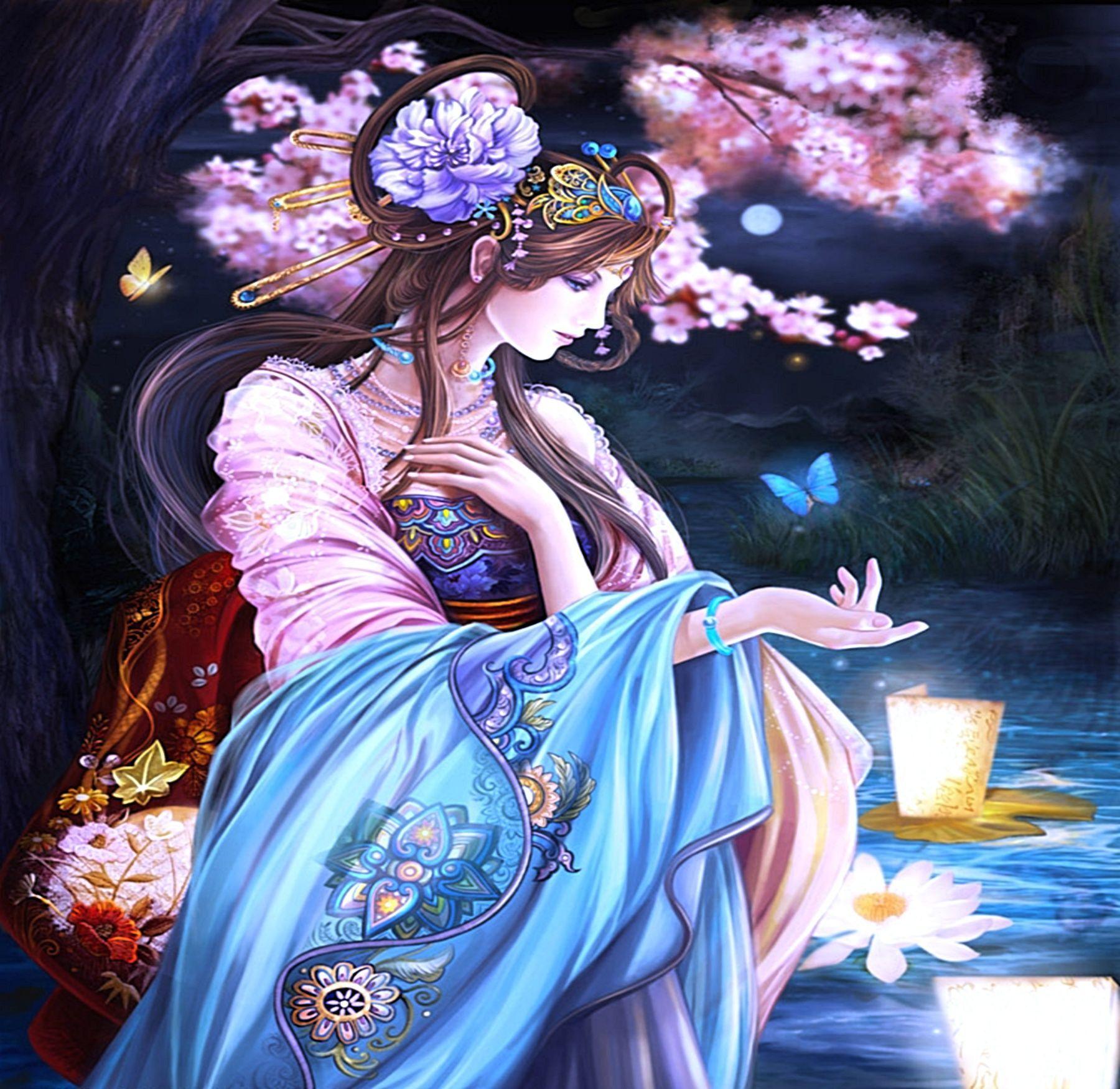 1800x1750 amazing anime illustrations. Ming Chinese Princess, amazing