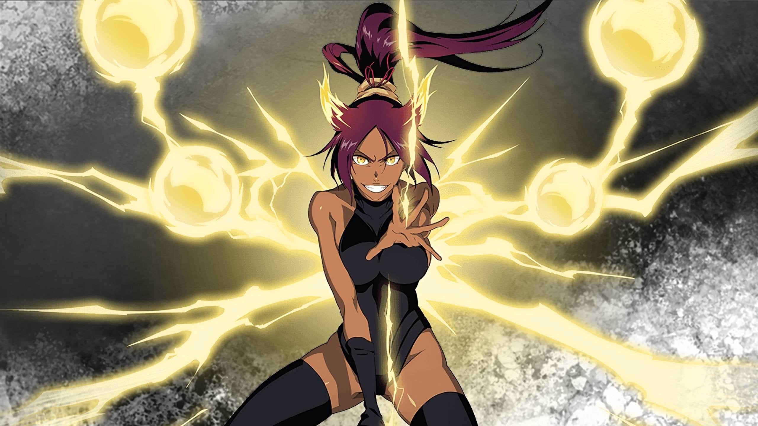 2560x1440 4k Anime Yoruichi Wallpaper