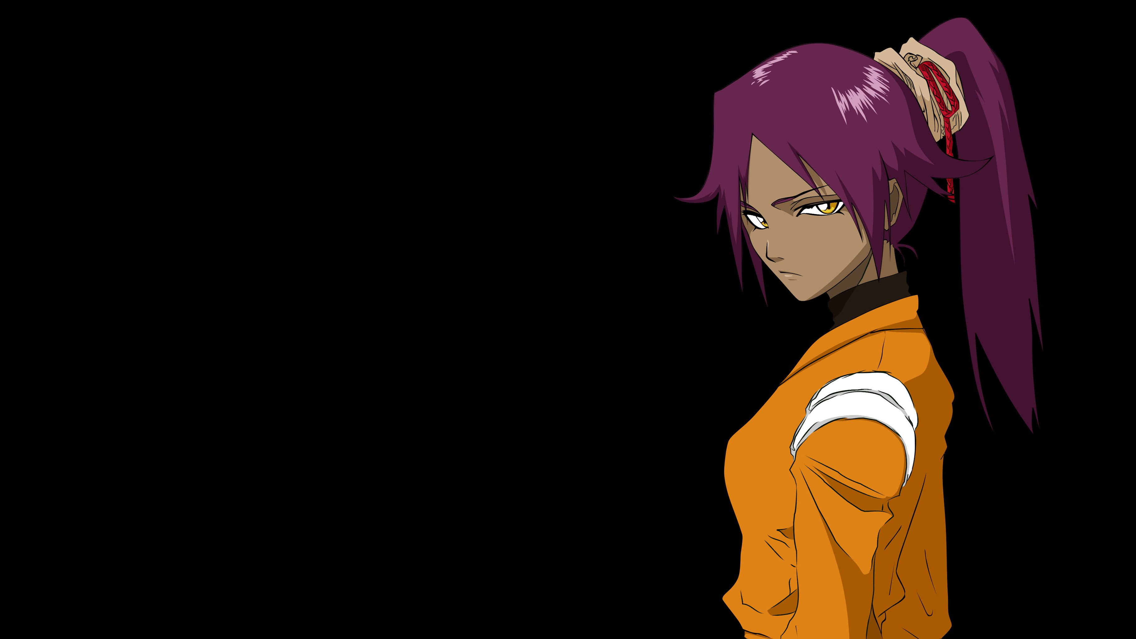 3641x2048 Shihouin Yoruichi #Bleach purple hair K #wallpaper #hdwallpaper #desktop. Anime purple hair, Purple hair, Bleach anime