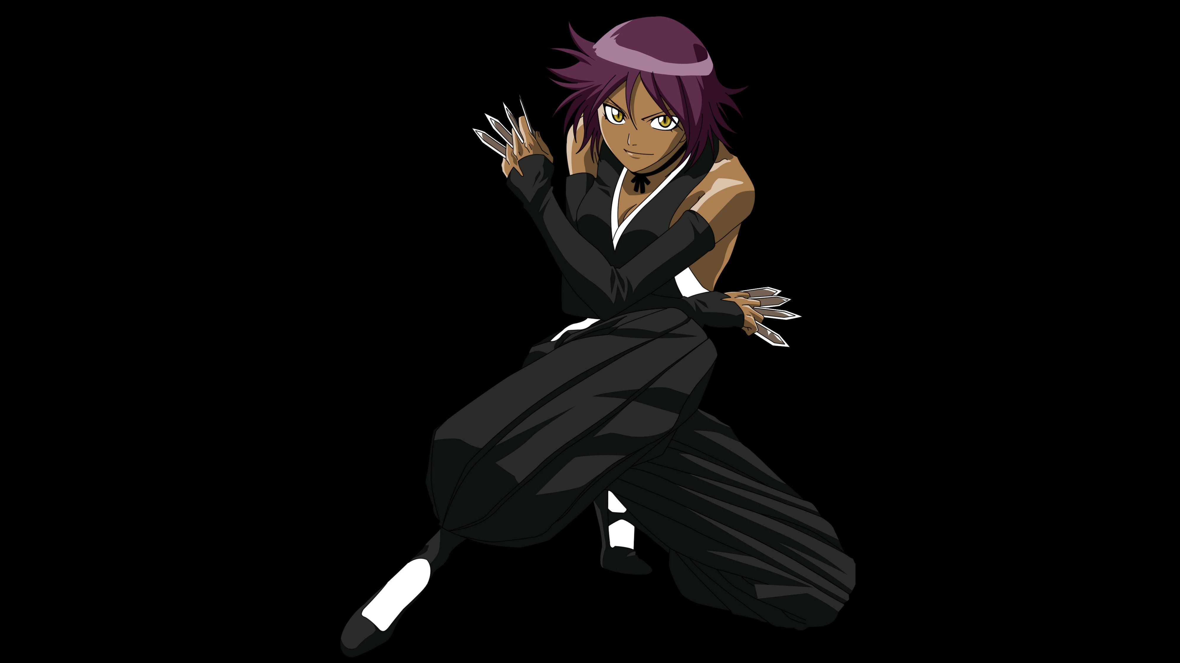 4000x2250 4K Yoruichi Shihôin Wallpaper and Background Image