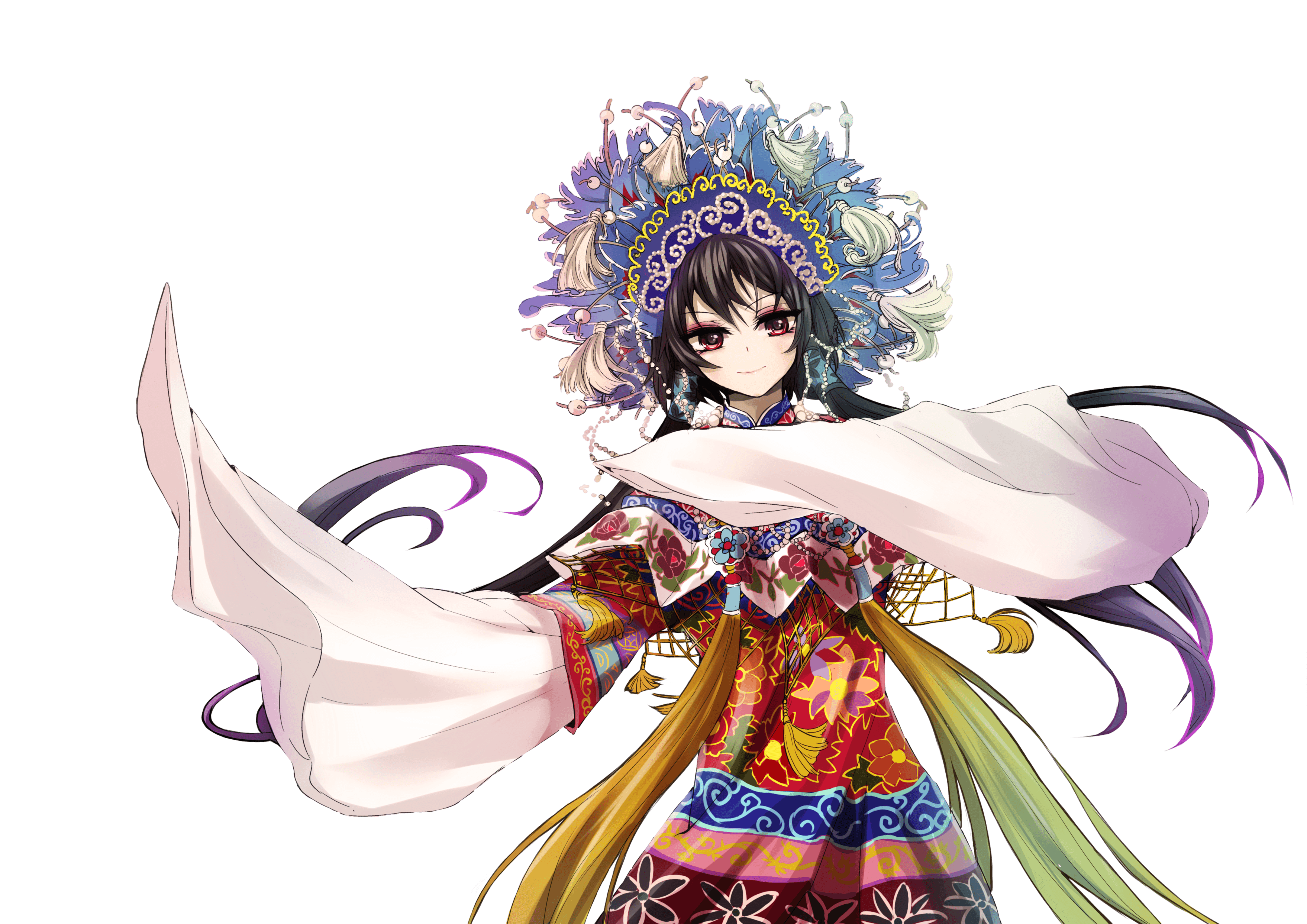3516x2486 Luo Tianyi. Anime. High quality wallpaper