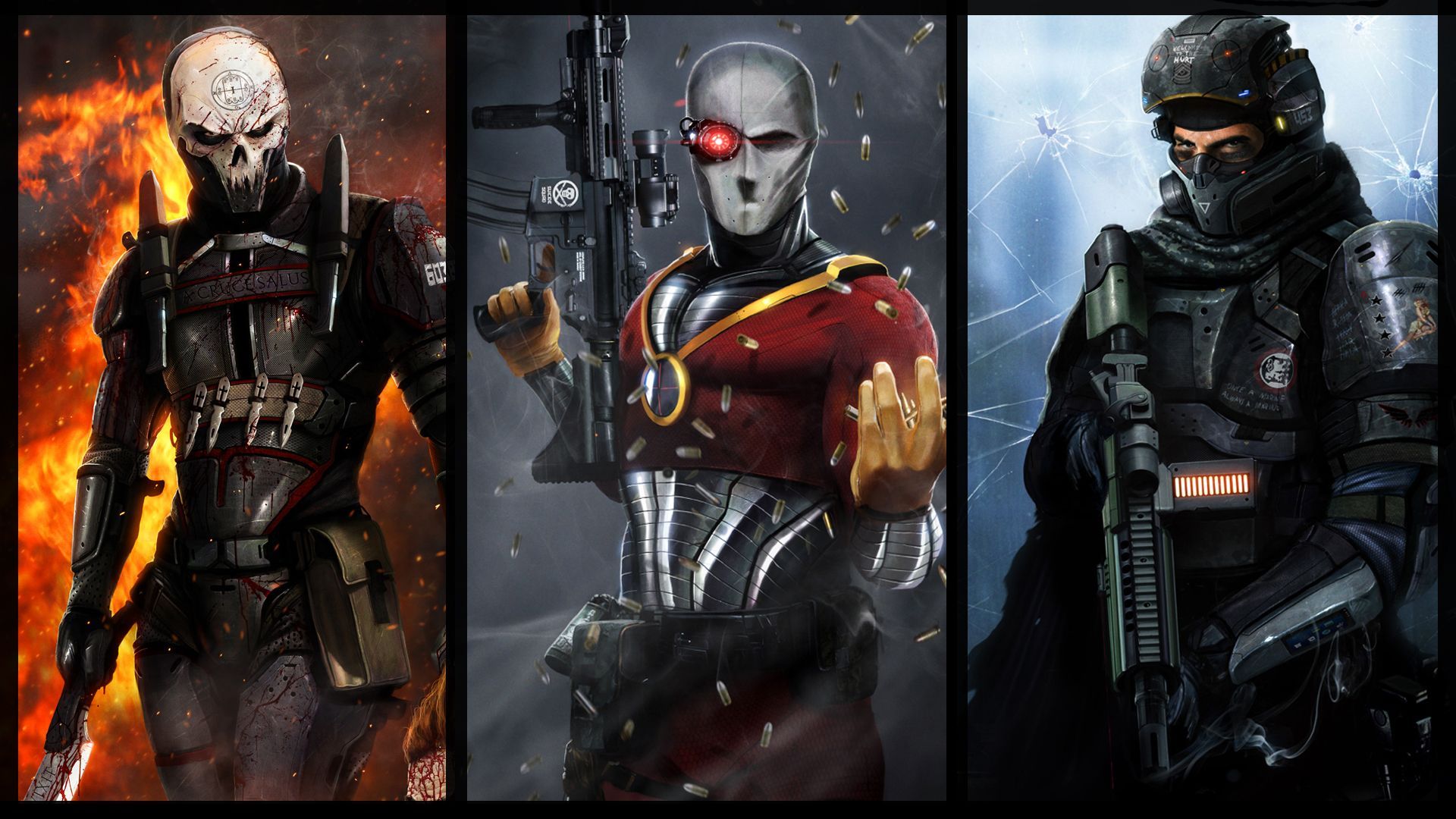 1920x1080 Download wallpaper LMS, Last Man Standing, Abaddon, Deadshot, Dan Authorisation Was, section fantasy in resolution 1920x1080