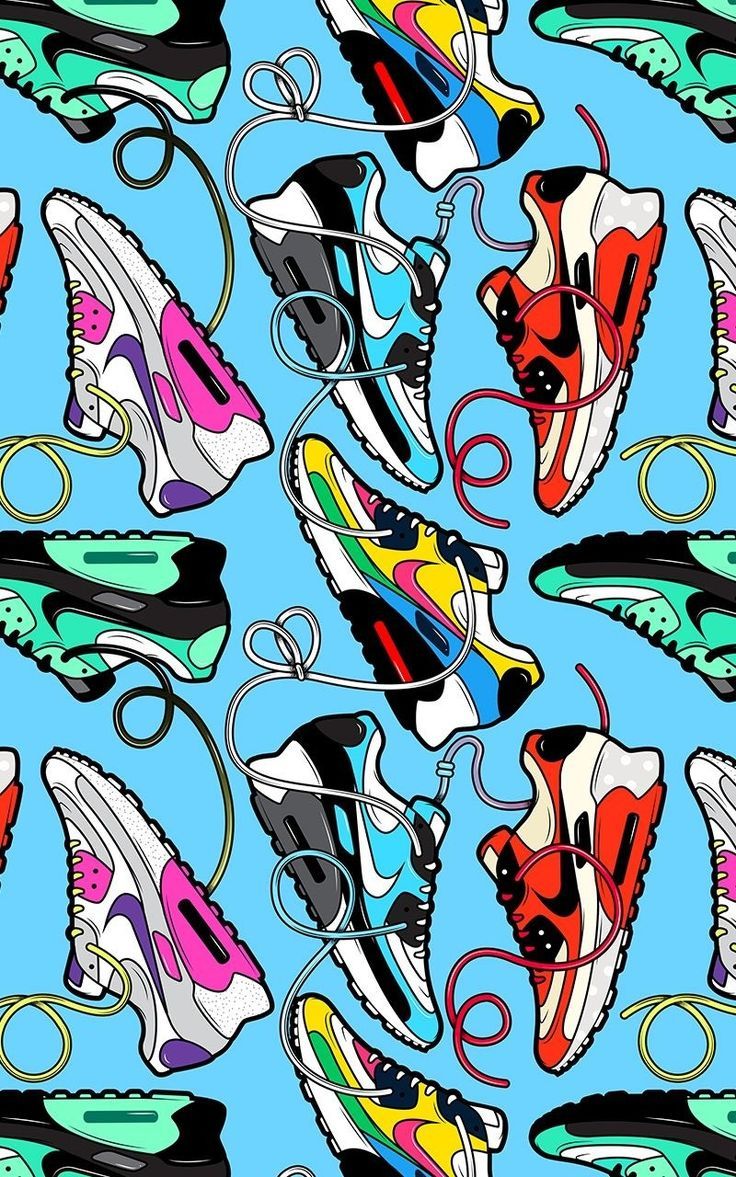736x1177 Nike. Air Max 90. Nike art, Cool nike wallpaper, Positive wall art
