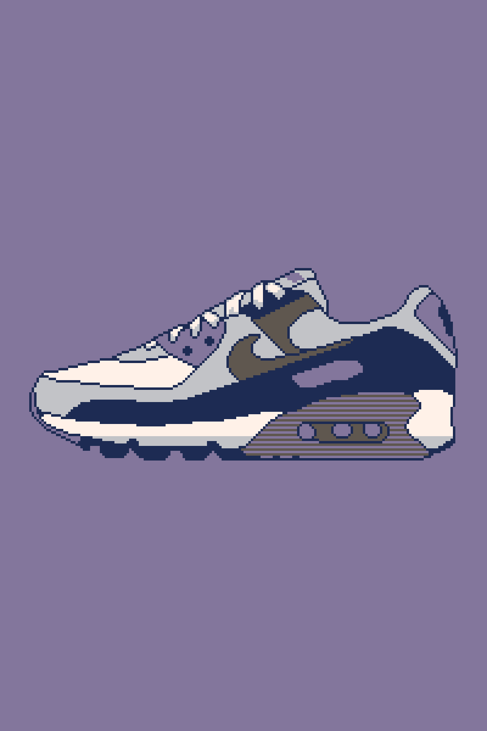 1000x1500 Nike Air Max 90 Wallpaper. Pixel art, Air max, Nike air max