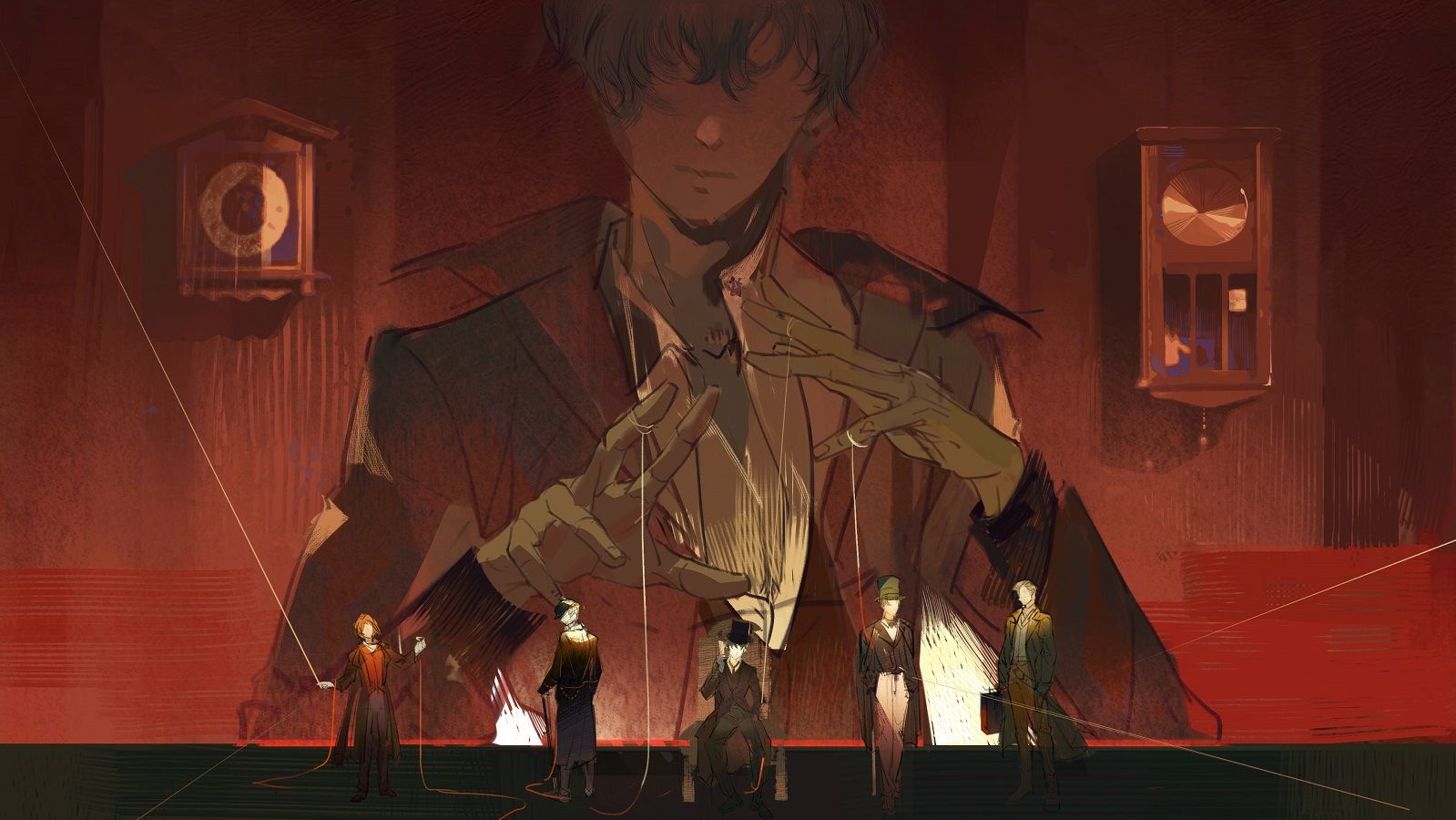 1599x900 klein moretti (lord of the mysteries) drawn