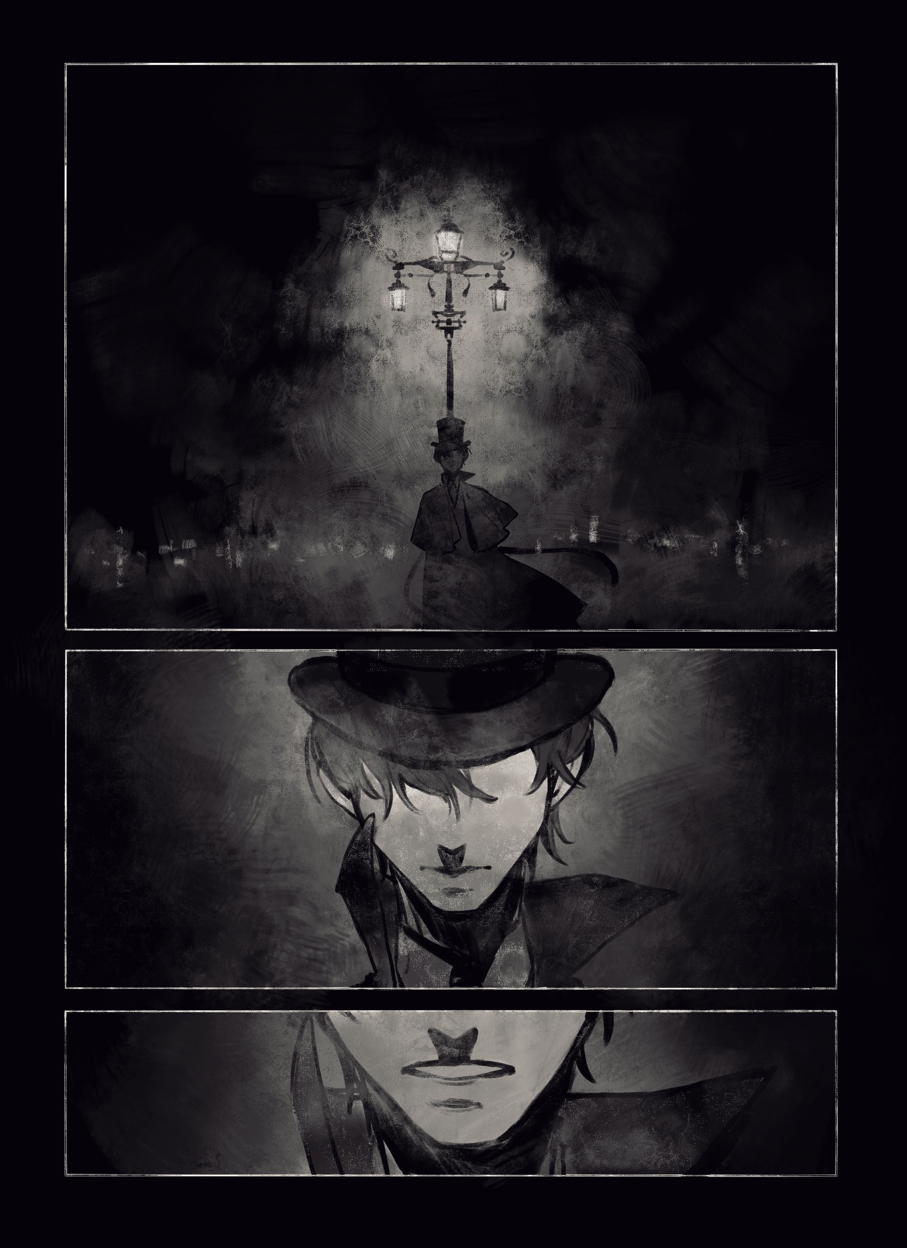 3000x4128 klein moretti (lord of the mysteries) drawn
