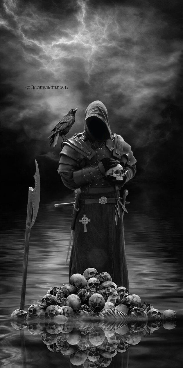 630x1269 The Executioner. Dark fantasy art, Grim reaper art, Beautiful dark art