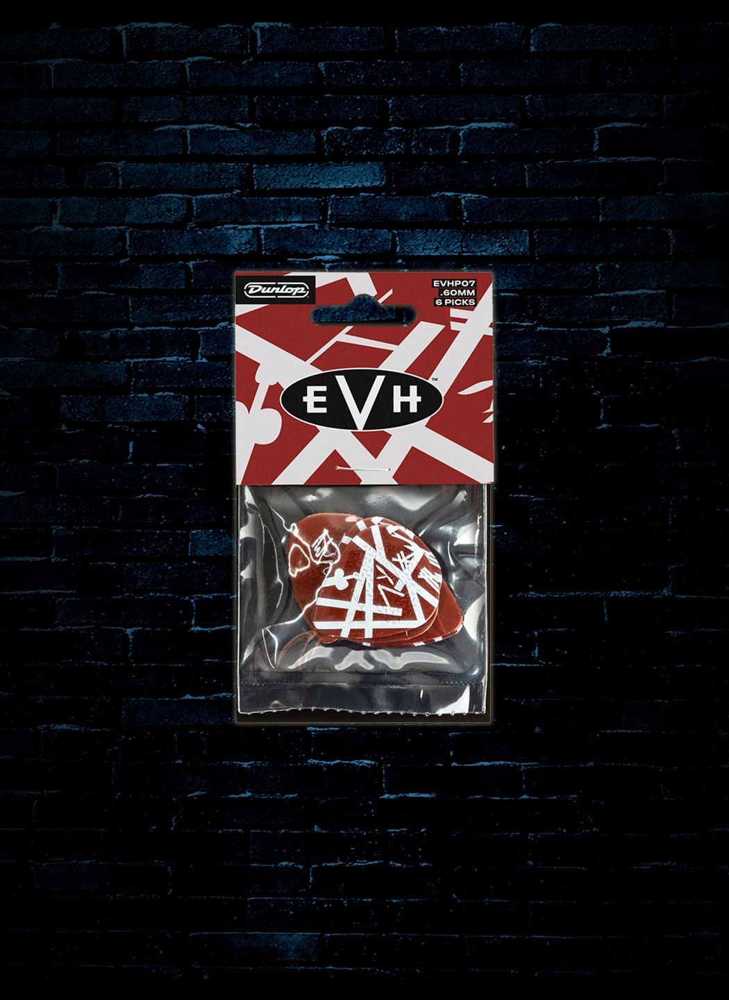 1050x1440 Dunlop .60mm EVH Shark Max Grip Guitar Picks (6 Pack)