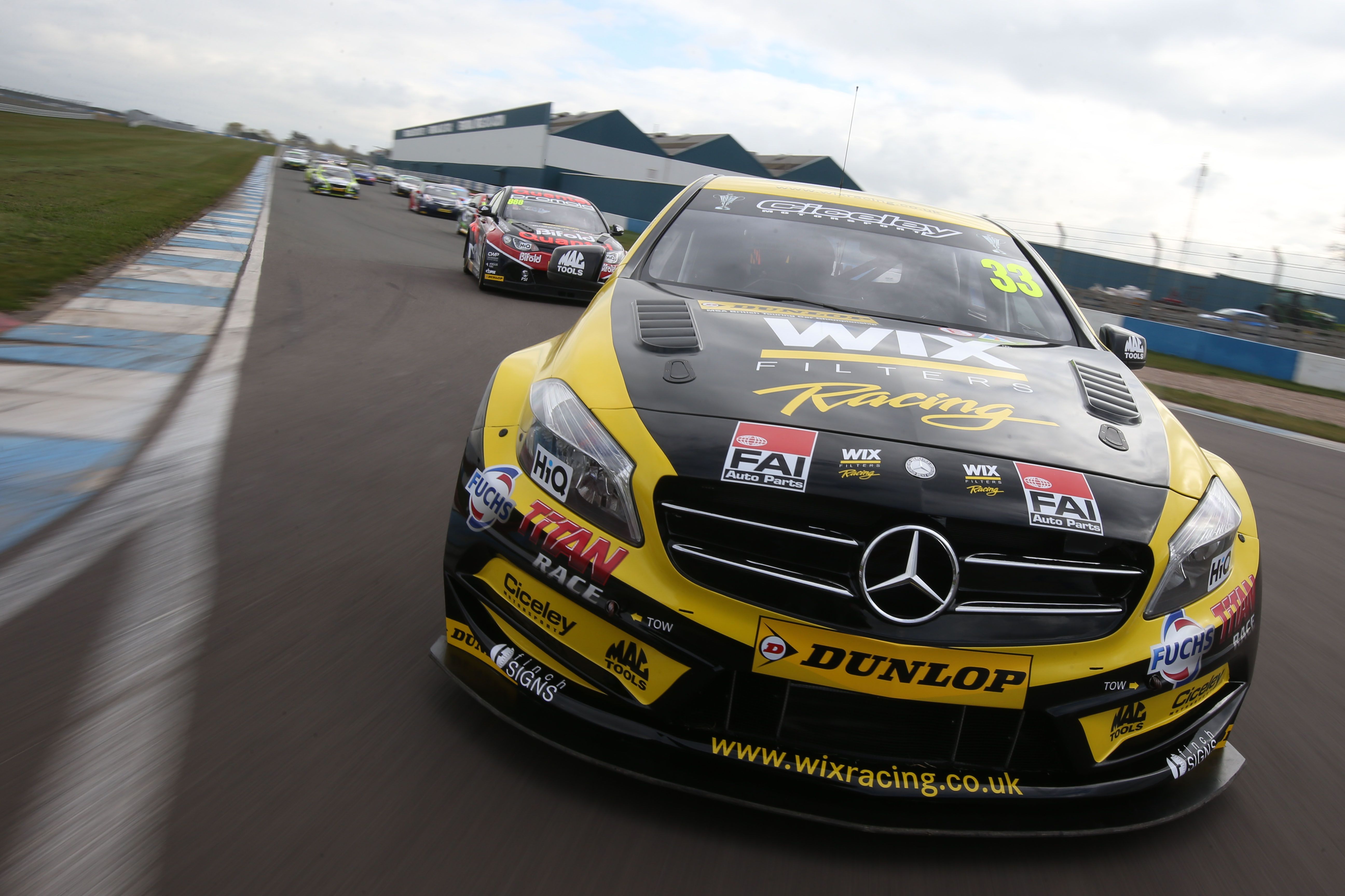 5184x3456 Dunlop, HiQ continue BTCC sponsorships as 2014 season launches