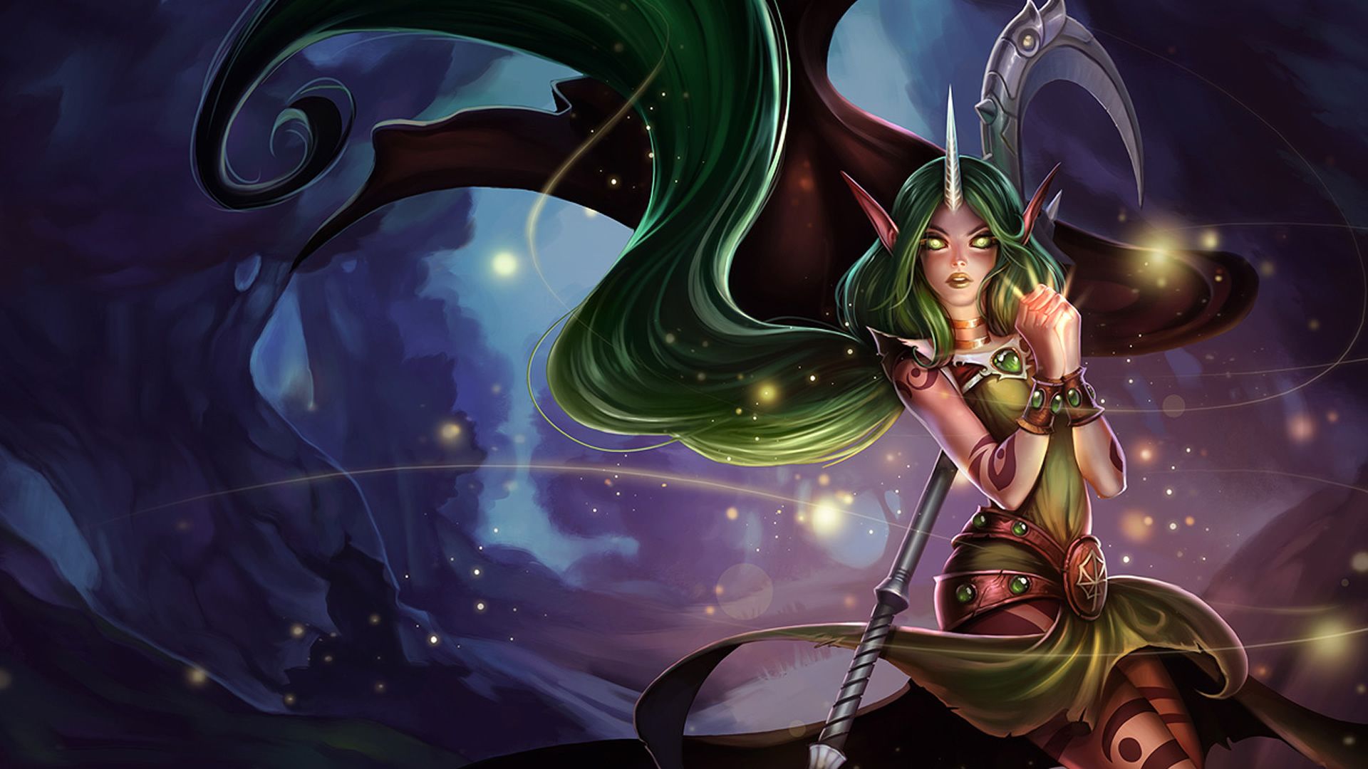 1920x1080 Dryad Soraka Wallpaper
