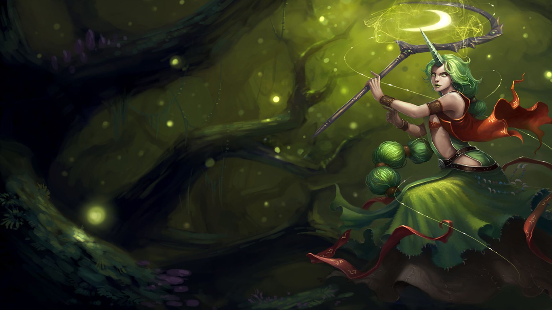 1920x1080 dryad. Home Soraka Dryad Soraka Chinese. League of legends, Dryads, Chinese art