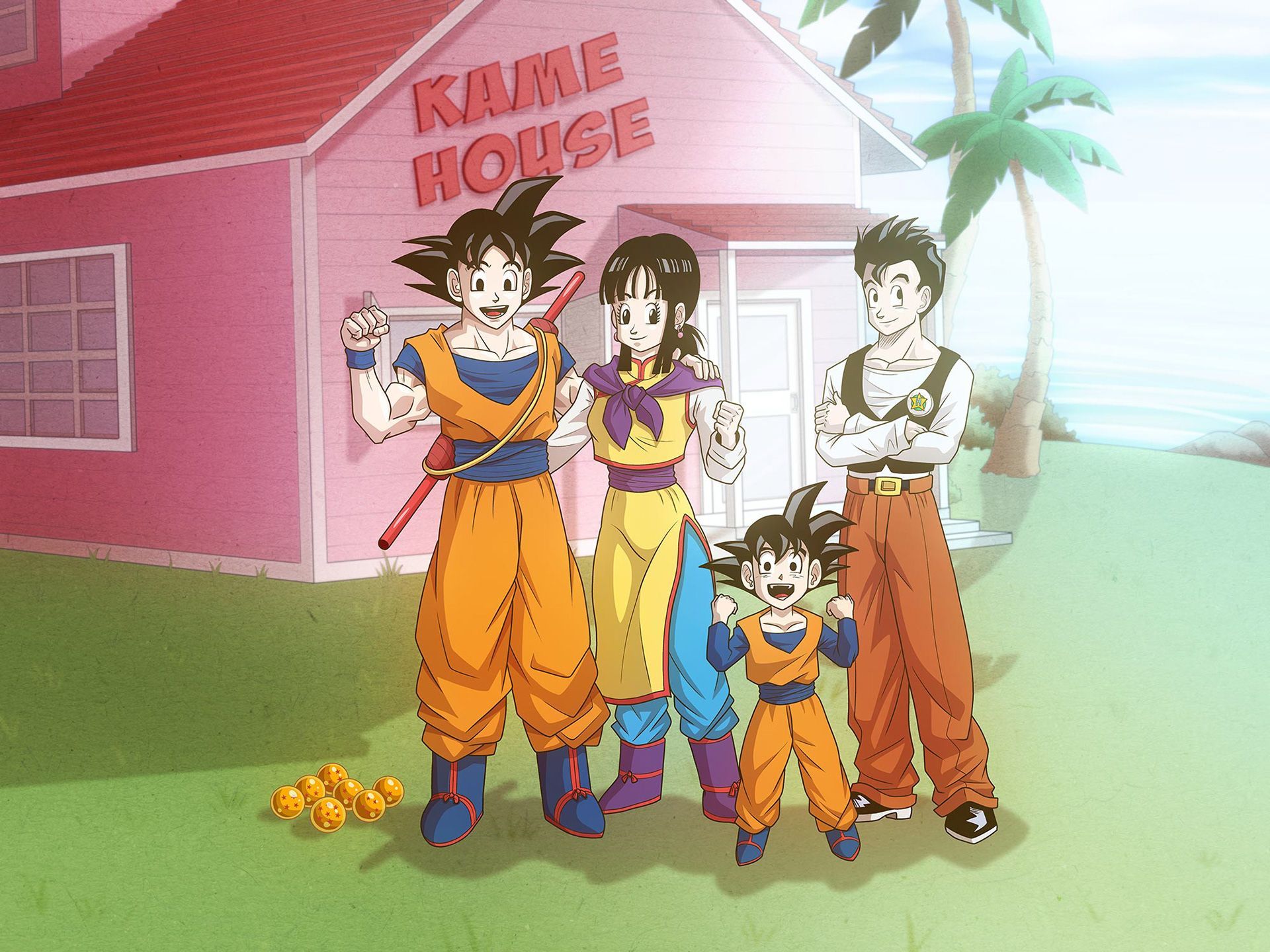 1920x1440 Dragon Ball Family Portrait (1). Image - Behance