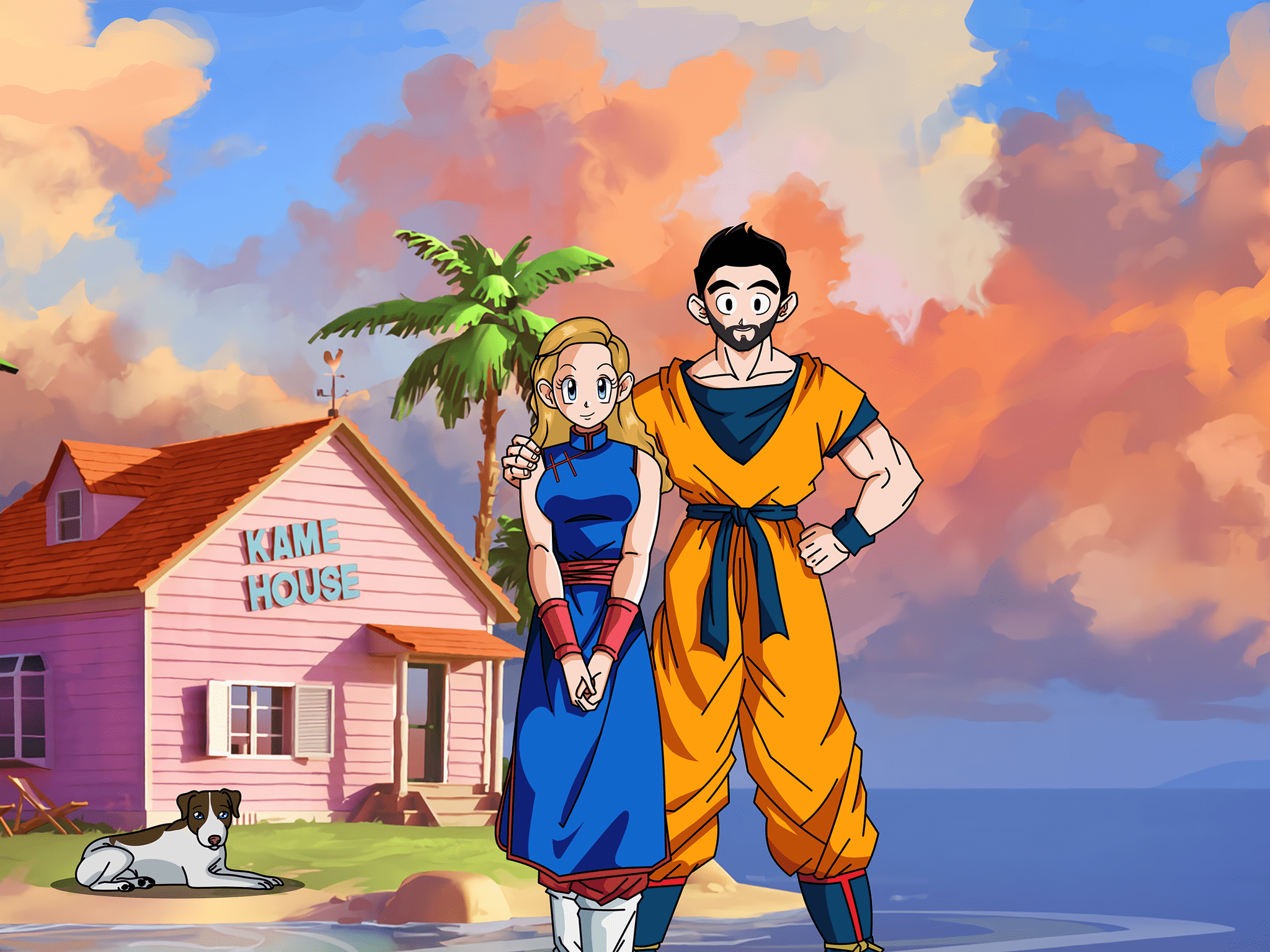 2048x1536 Dragon Ball Z Custom Portrait