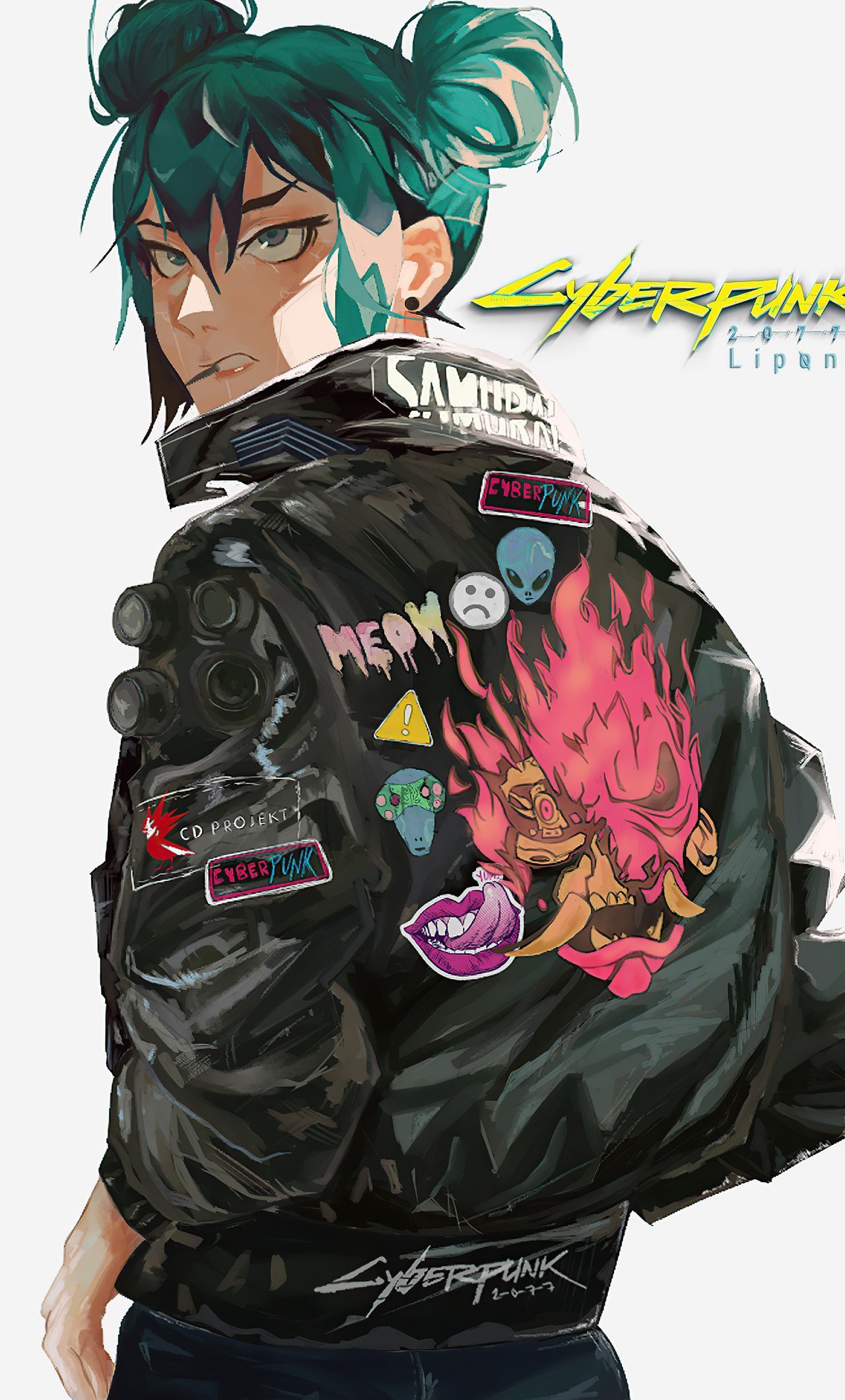 1280x2120 Cyberpunk 2077 Manga Art 4k iPhone HD 4k Wallpaper, Image, Background, Photo and Picture