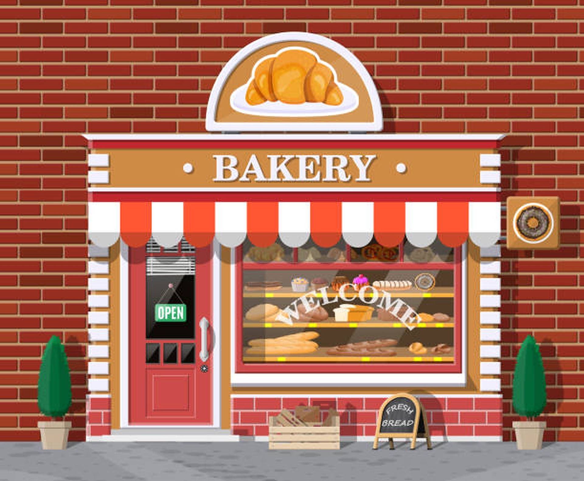 1920x1584 Download Bakery Store Art Wallpaper
