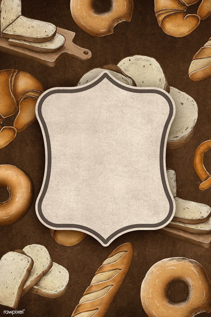 736x1104 Download premium psd / image of Hand drawn vintage baked bread badge by dunno design lab about bakery, bakery wallpa. Vintage baking, Baking wallpaper, Bread shop