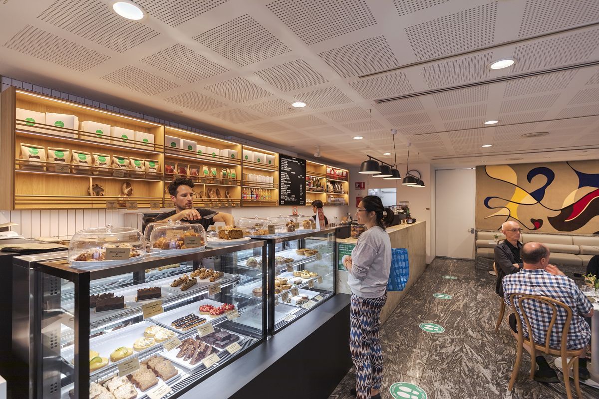 1200x800 LED light: LED lighting for Wholegreen Bakery, Sydney