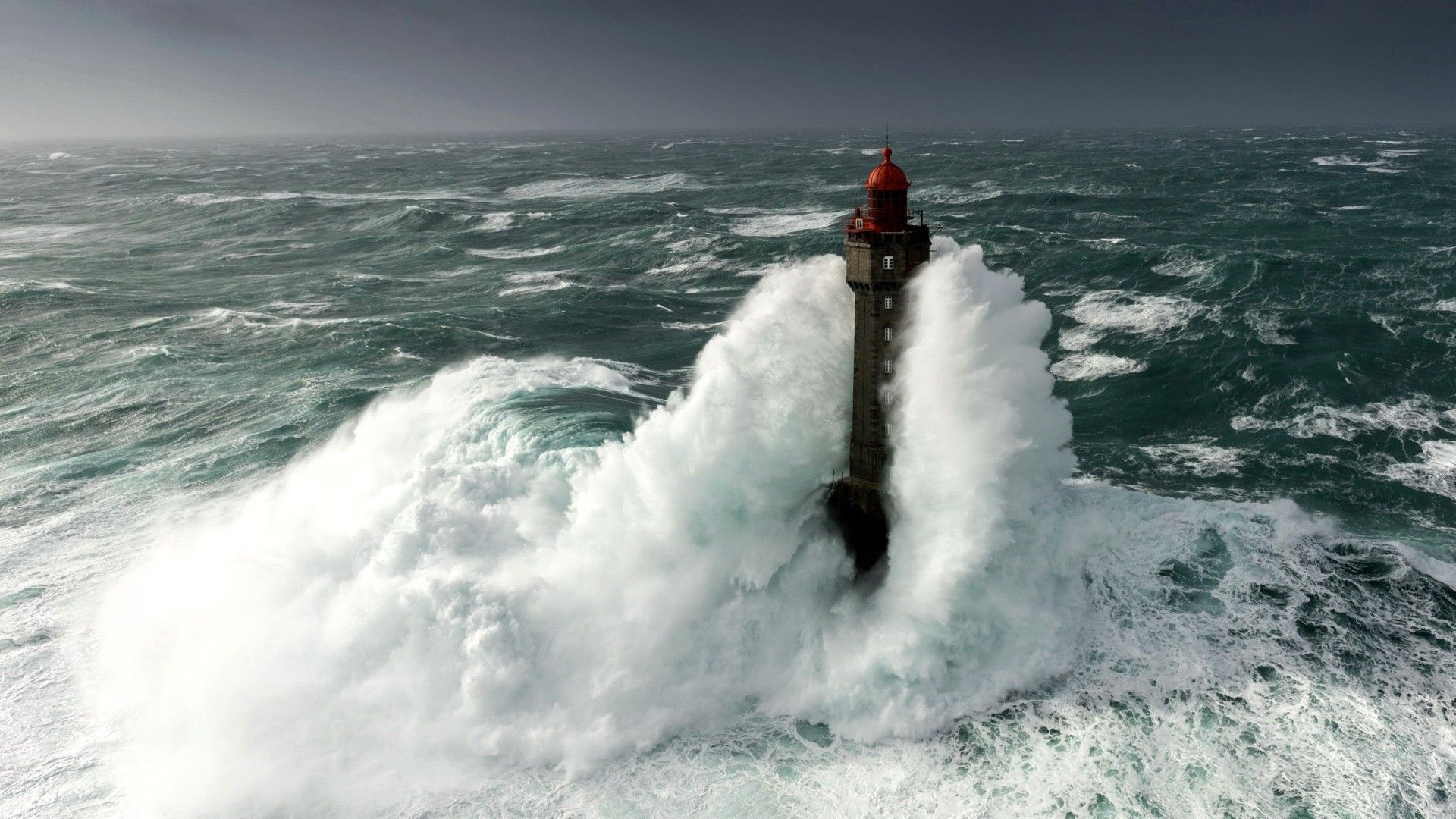 1920x1080 Lighthouse stormy Weather [1920x1080]