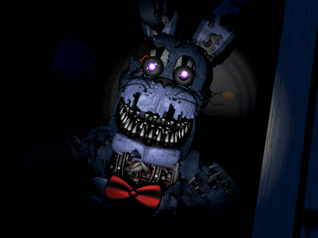 1024x768 Nightmare Bonnie Jumpscare