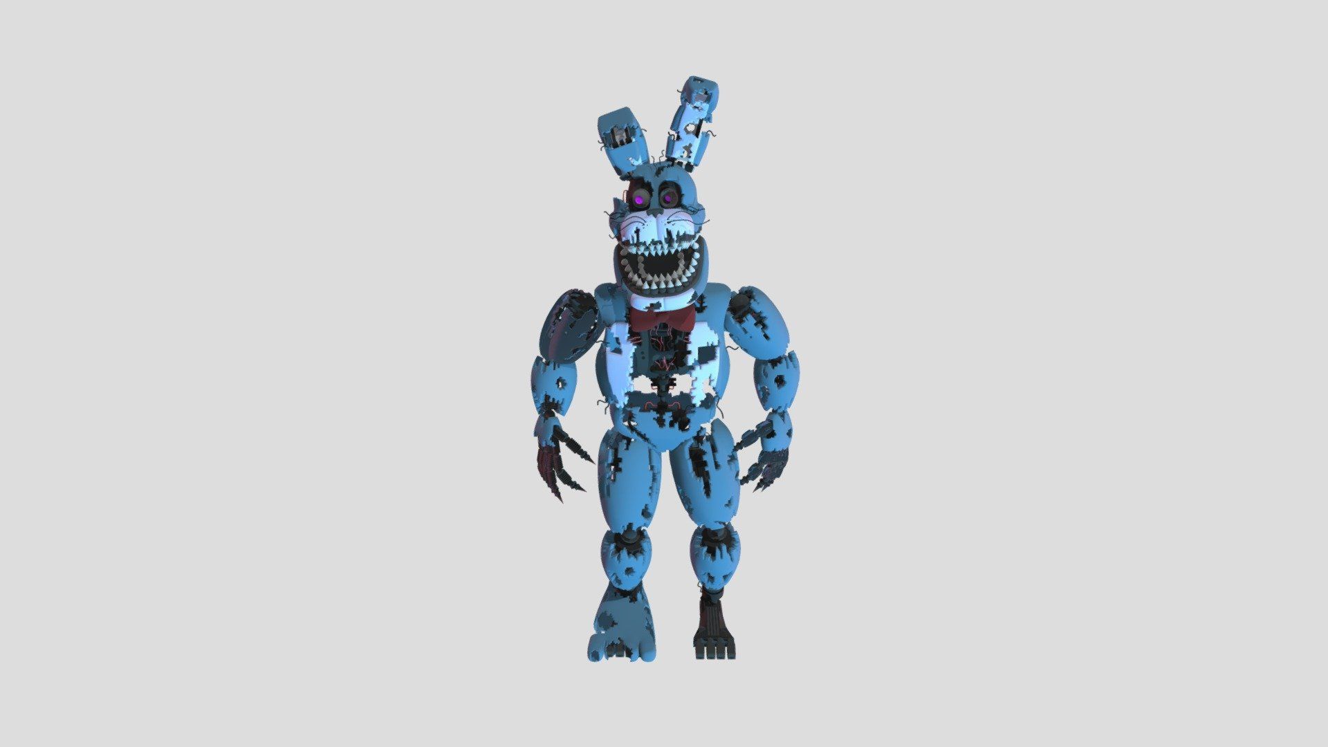 1920x1080 Nightmare Bonnie By flazimaginations Free 3D model by Anthonyscorrales [03ec582]