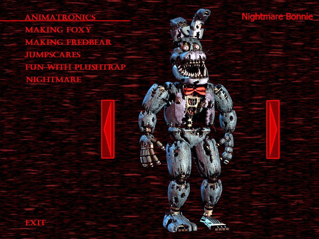 1024x768 Free download FnaF4 Nightmare Bonnie by Kana The Drifter on [1024x768] for your Desktop, Mobile & Tablet. Explore FNAF4 Wallpaper