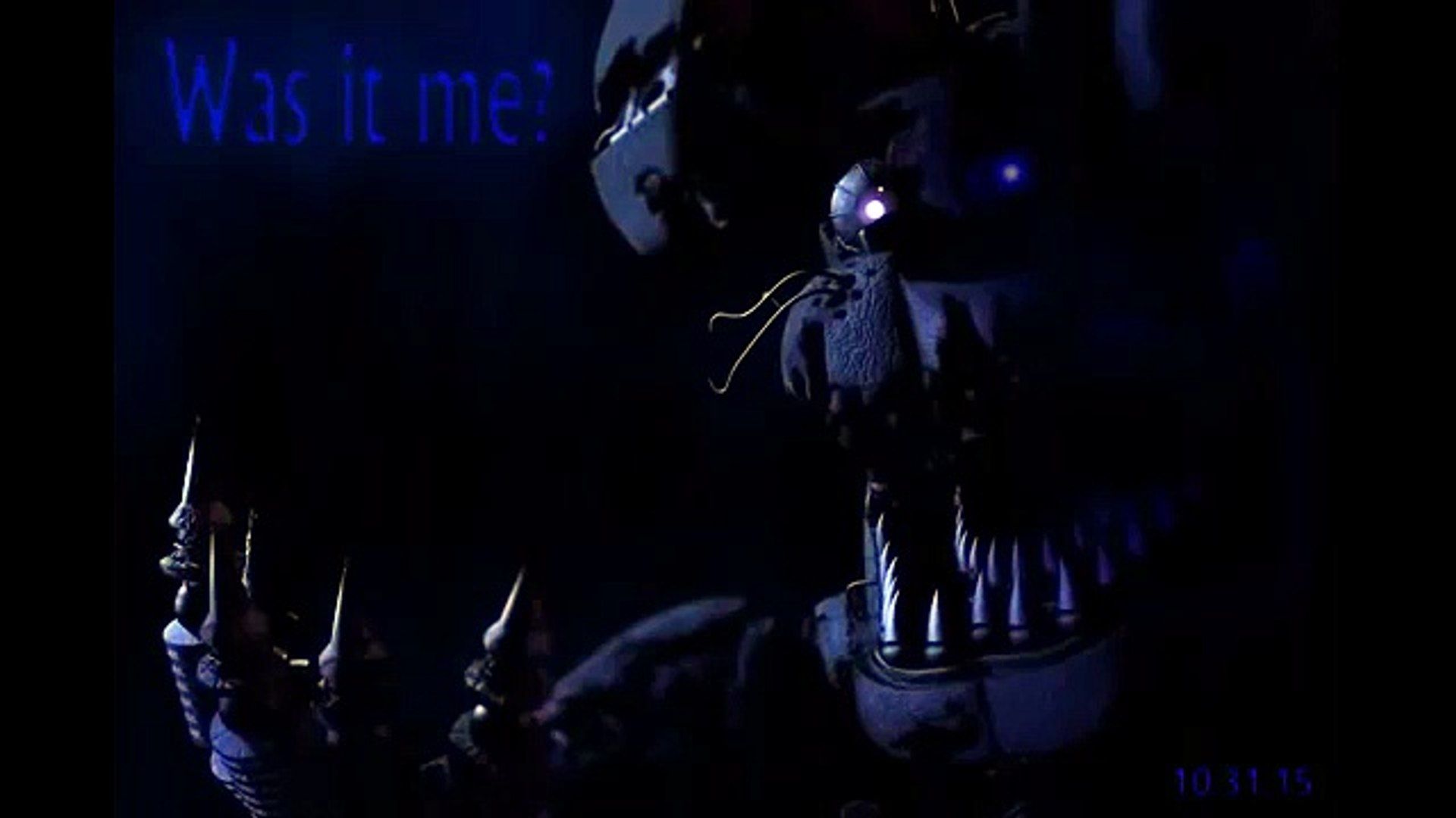1920x1080 Nightmare Bonnie Sings The FNAF Song
