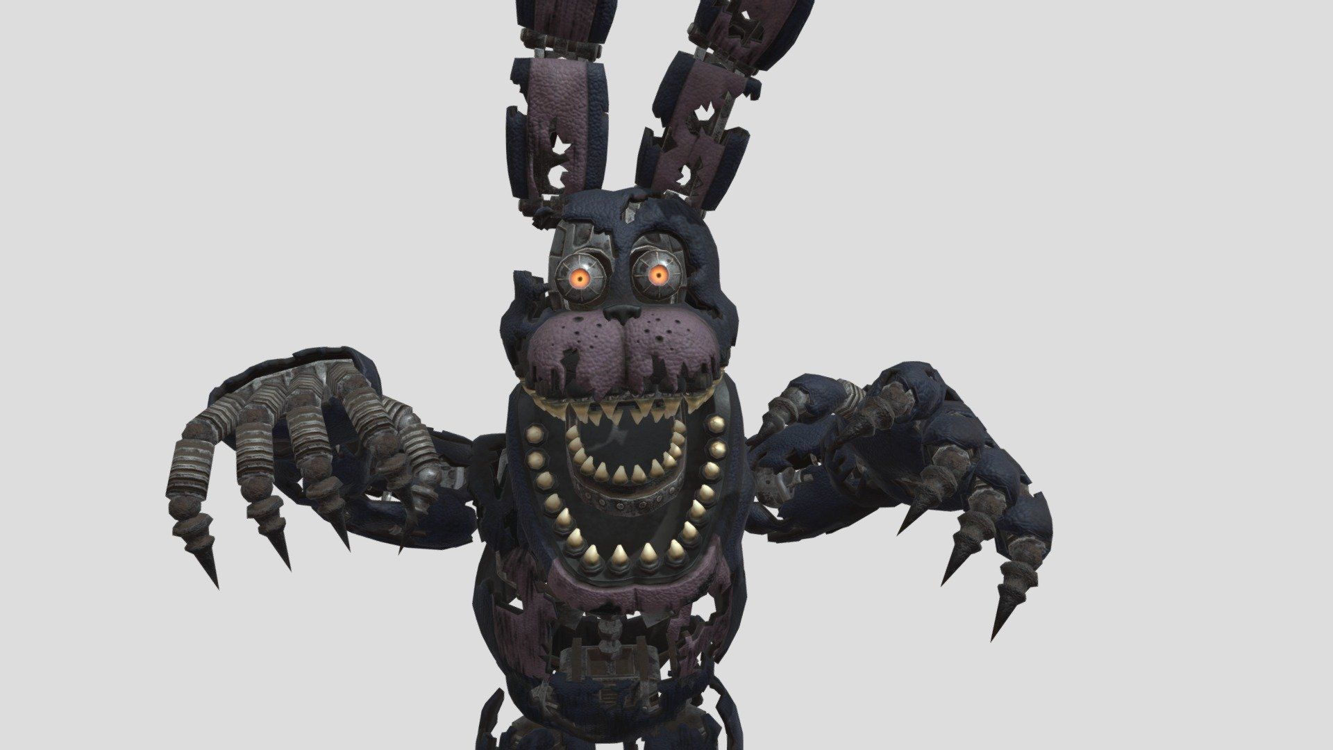 1920x1080 FNAF Help Wanted. Nightmare Bonnie Free 3D model by Xoffly [9101aeb]