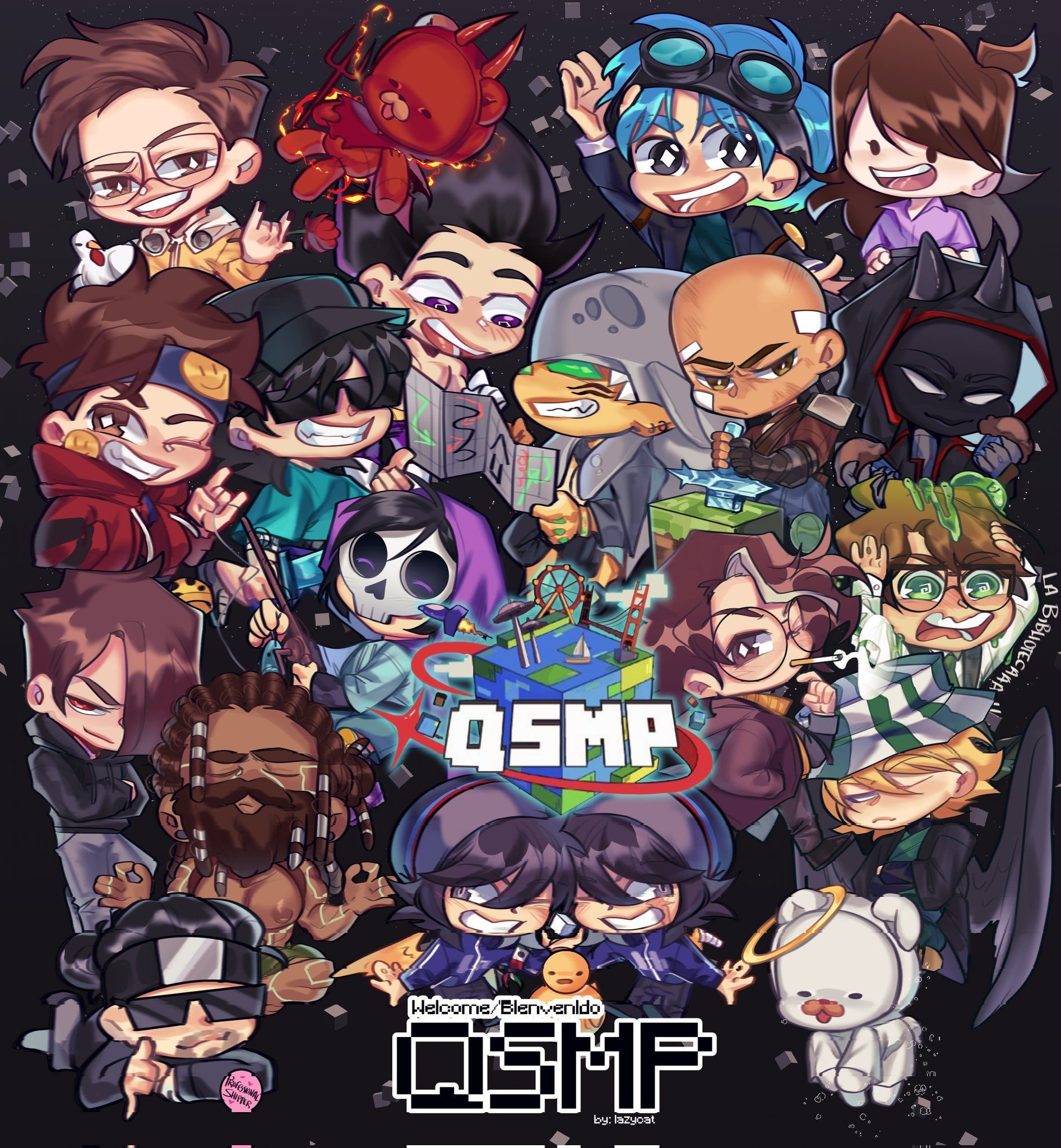 QSMP Wallpapers Top Free QSMP Backgrounds WallpaperAccess